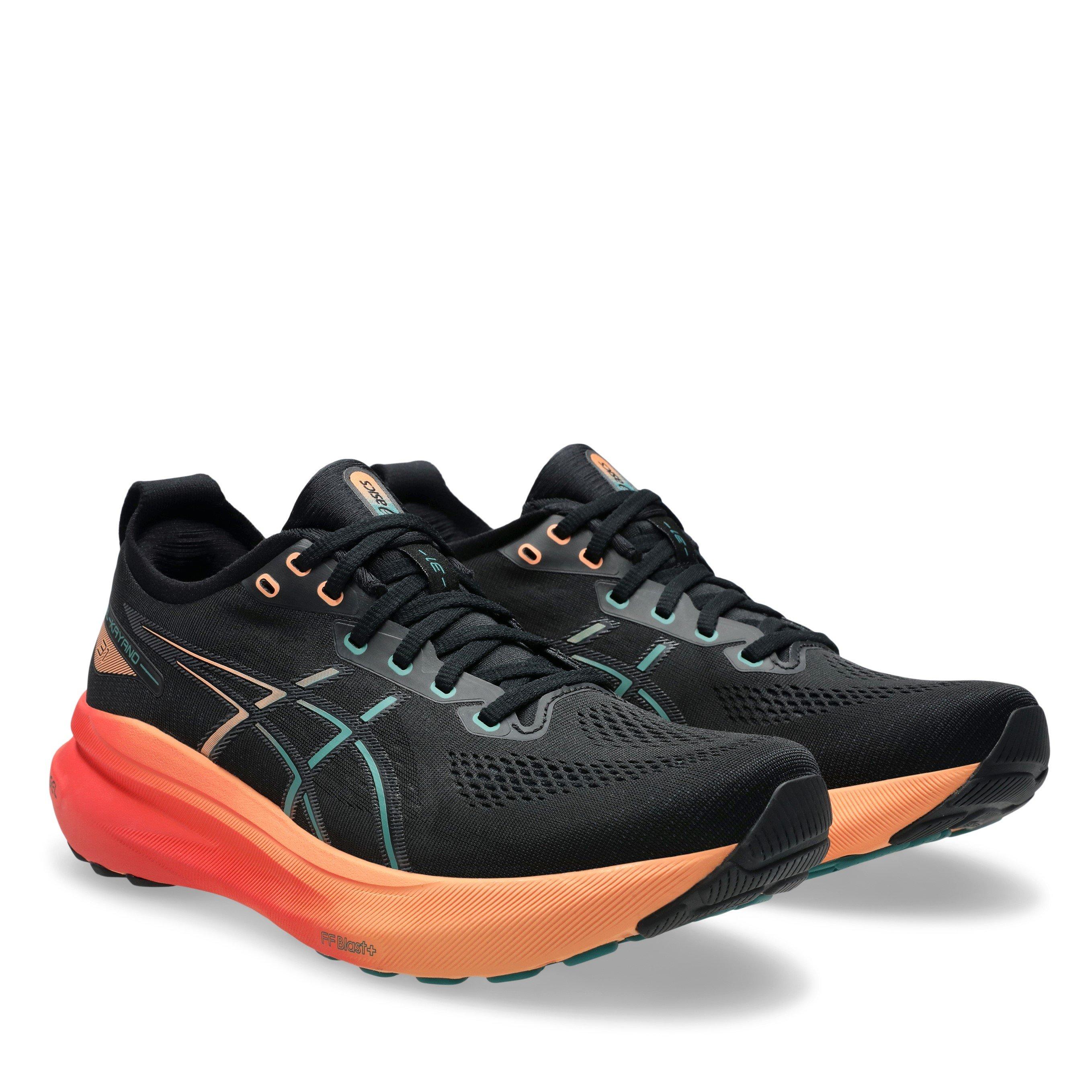 BLACK/RAINYLAKE - Asics - Kayano 31 Mens Running Shoes - 4