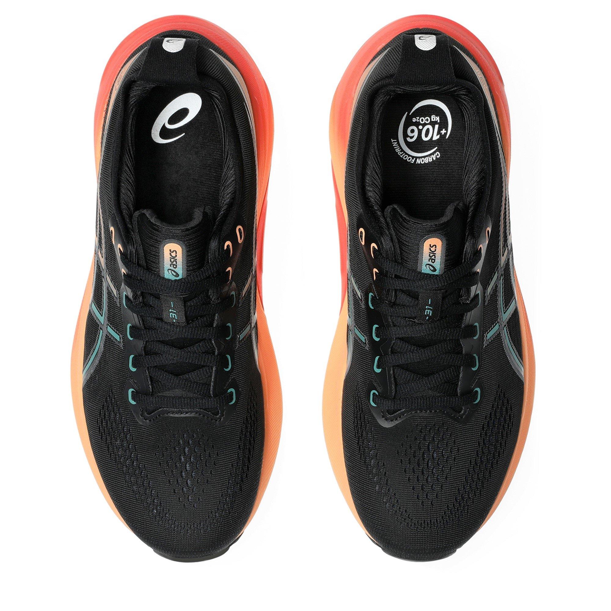 BLACK/RAINYLAKE - Asics - Kayano 31 Mens Running Shoes - 6