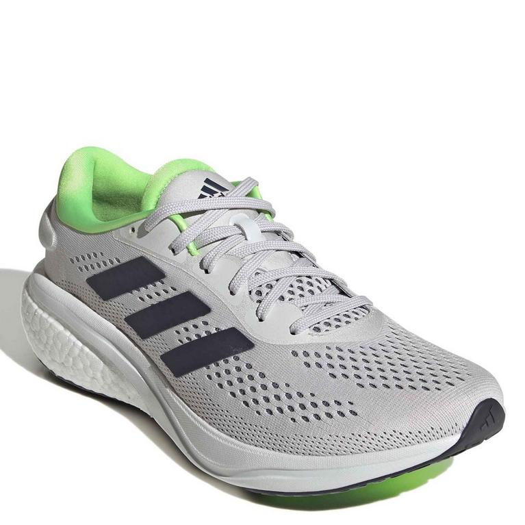 D.Gry/Nav/Green - adidas - Supernova 2 Mens Running Shoes - 5