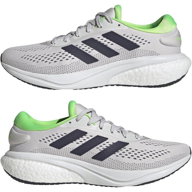 D.Gry/Nav/Green - adidas - Supernova 2 Mens Running Shoes - 9