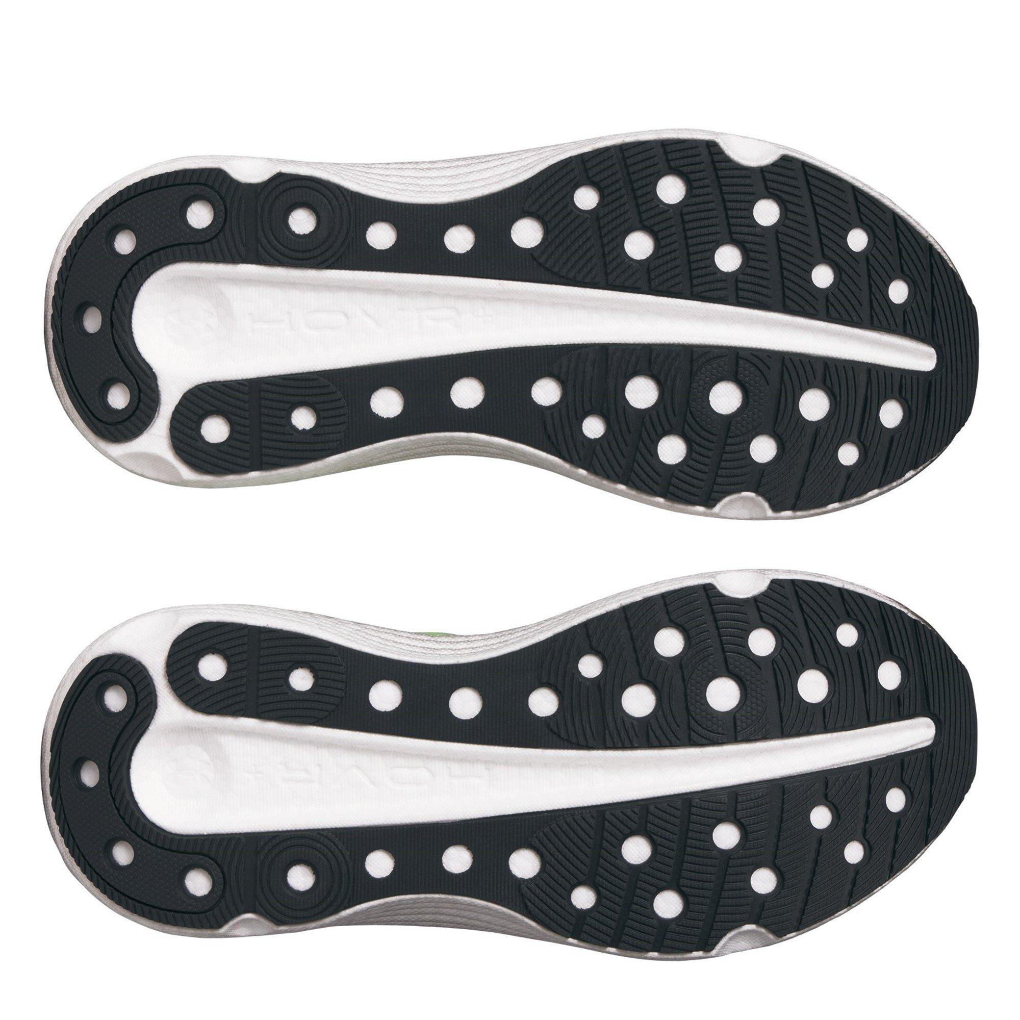 White/Green/Blk - Under Armour - Infinite Elite 2 Mens Running Shoes - 3