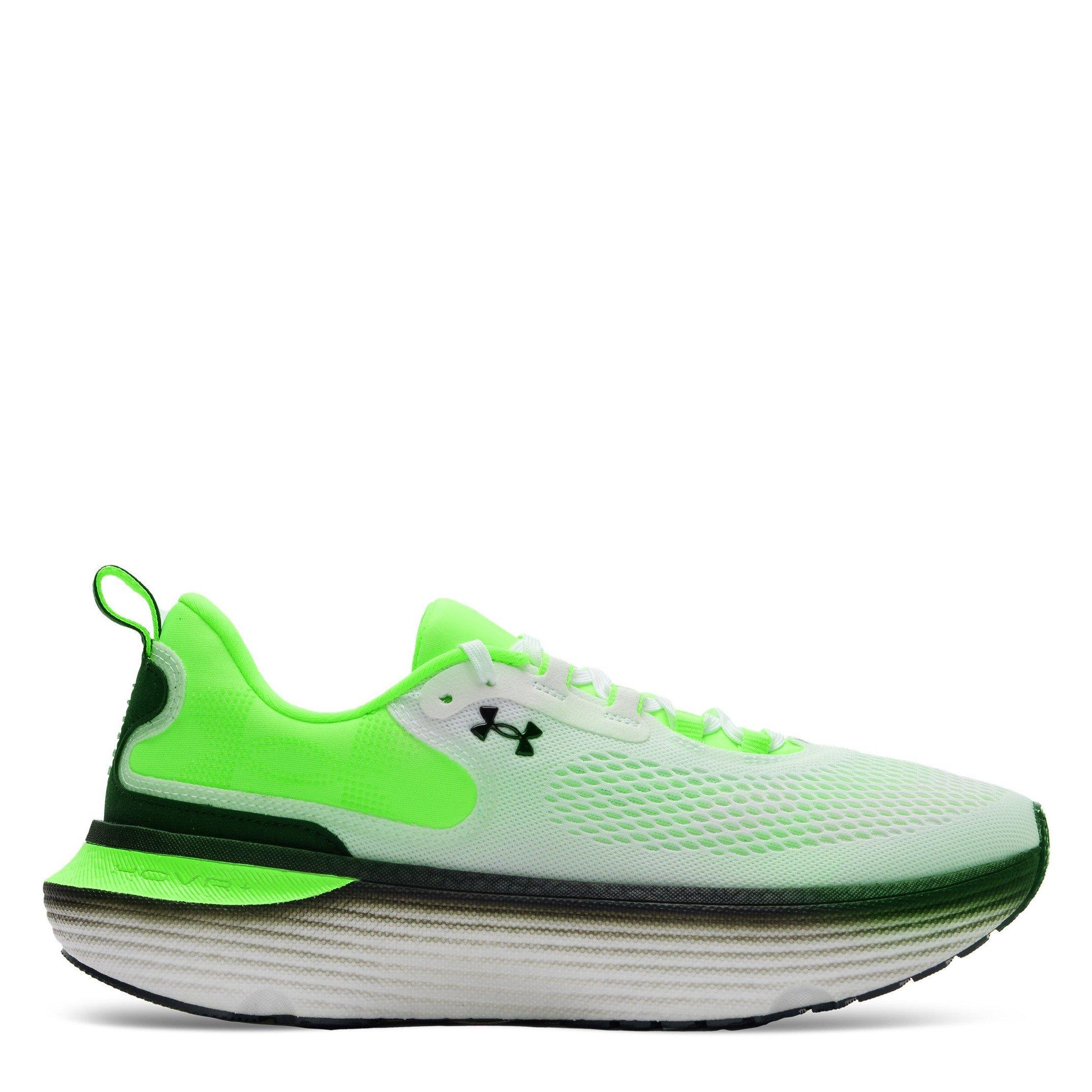 White/Green/Blk - Under Armour - Infinite Elite 2 Mens Running Shoes - 6