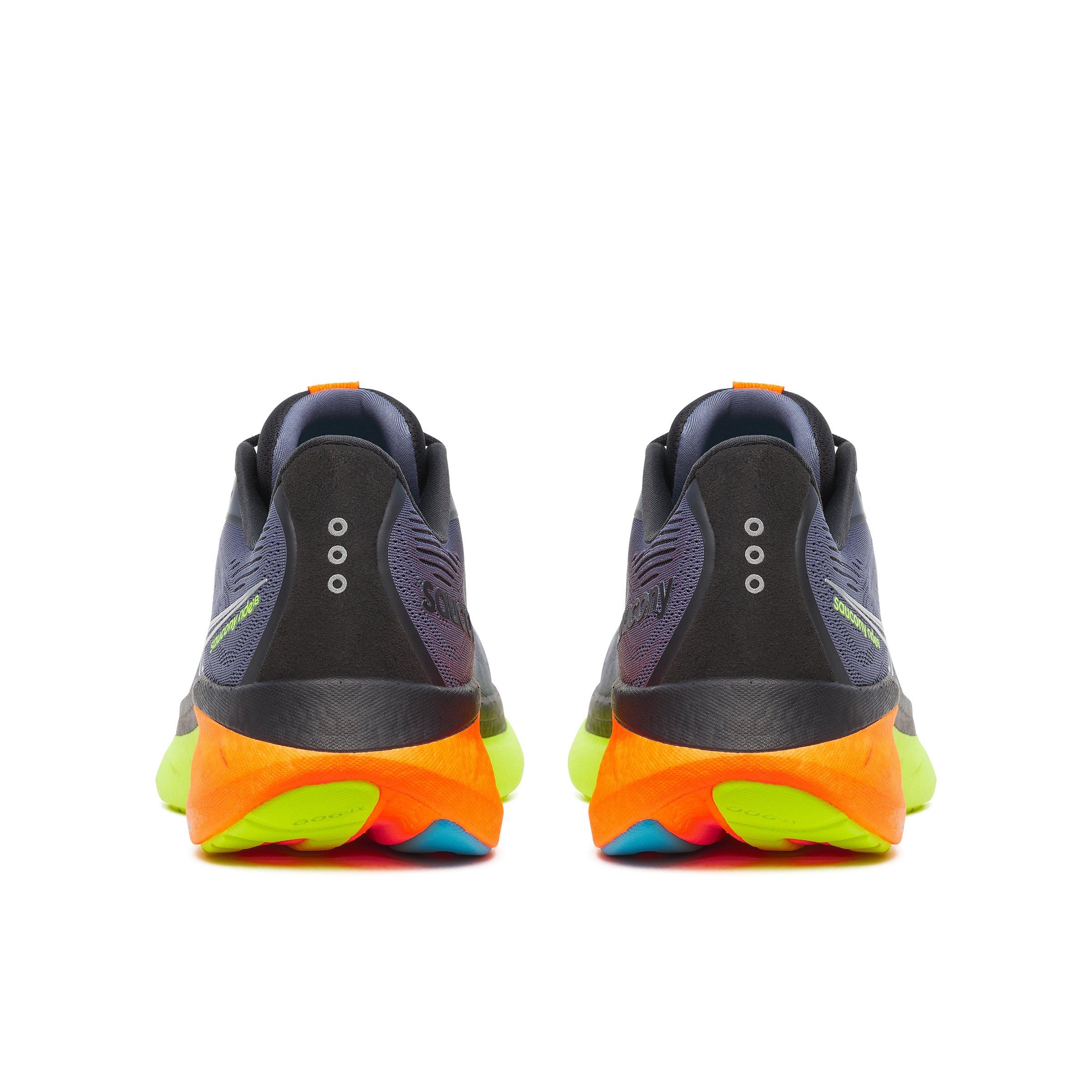 Sombra/Vizi - Saucony - Men's Ride 18 Everyday Neutral Road Running Shoes - 6