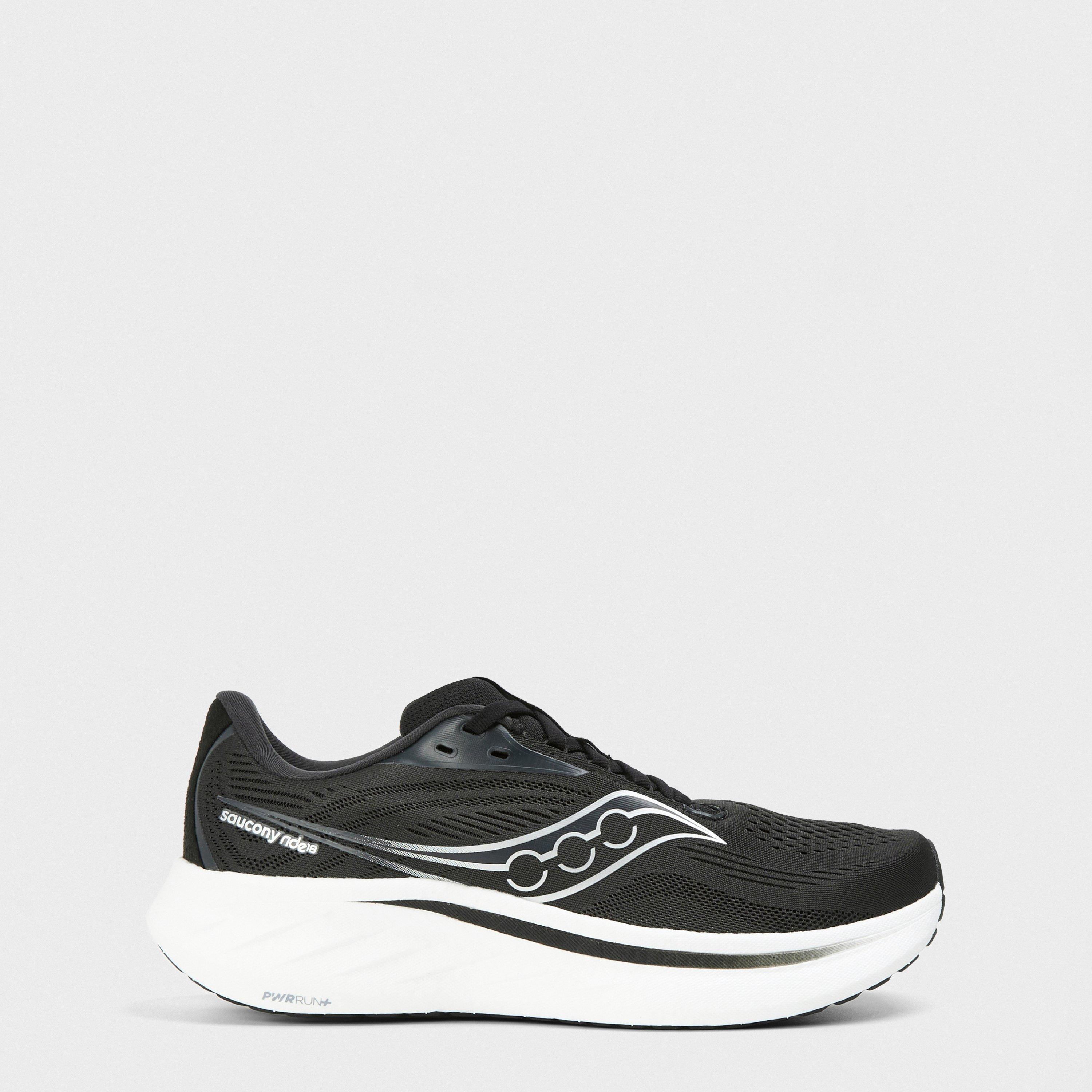Black/White - Saucony - Ride 18 - 1