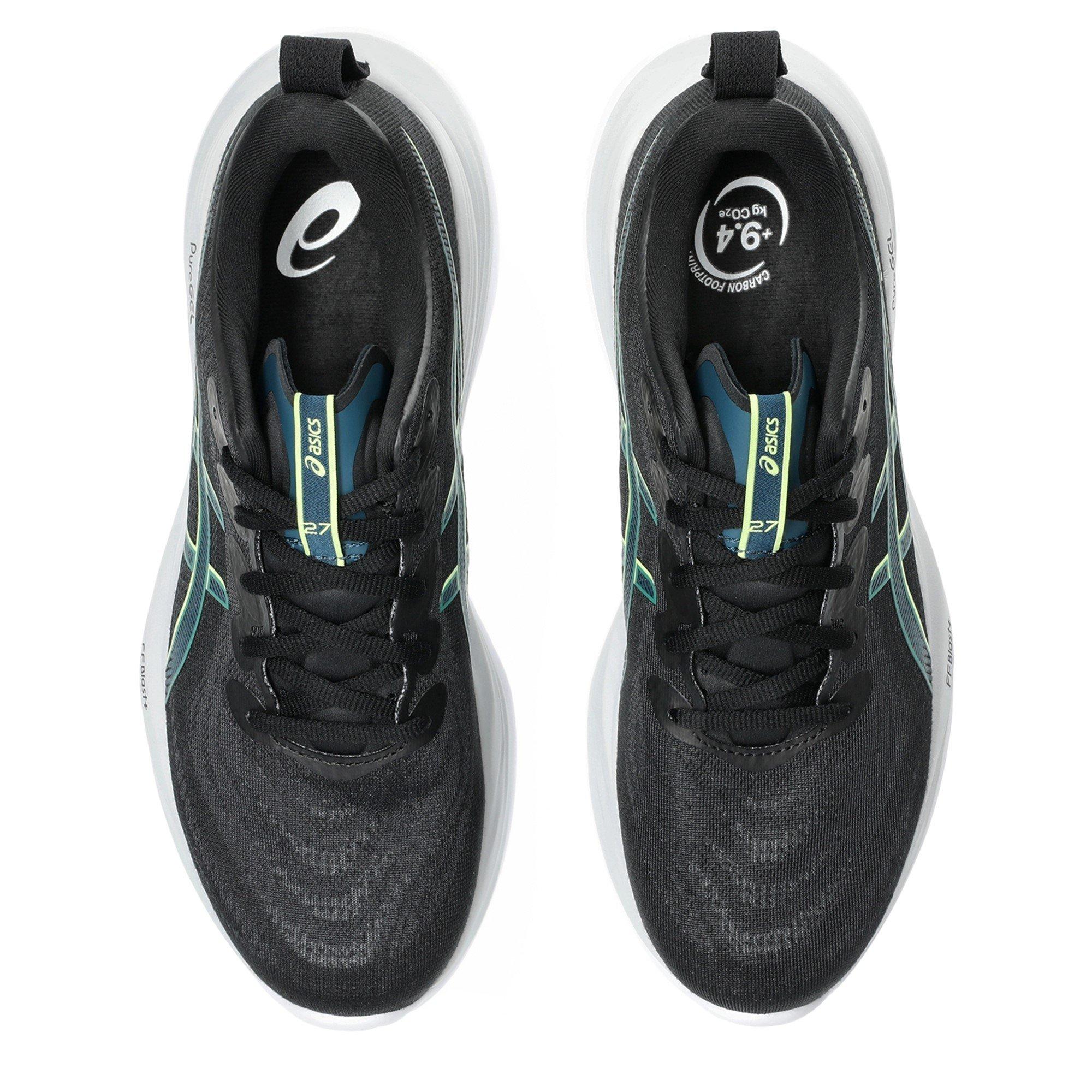 BLACK/YELLOW - Asics - Gel-Cumulus 27 Mens Running Shoes - 6