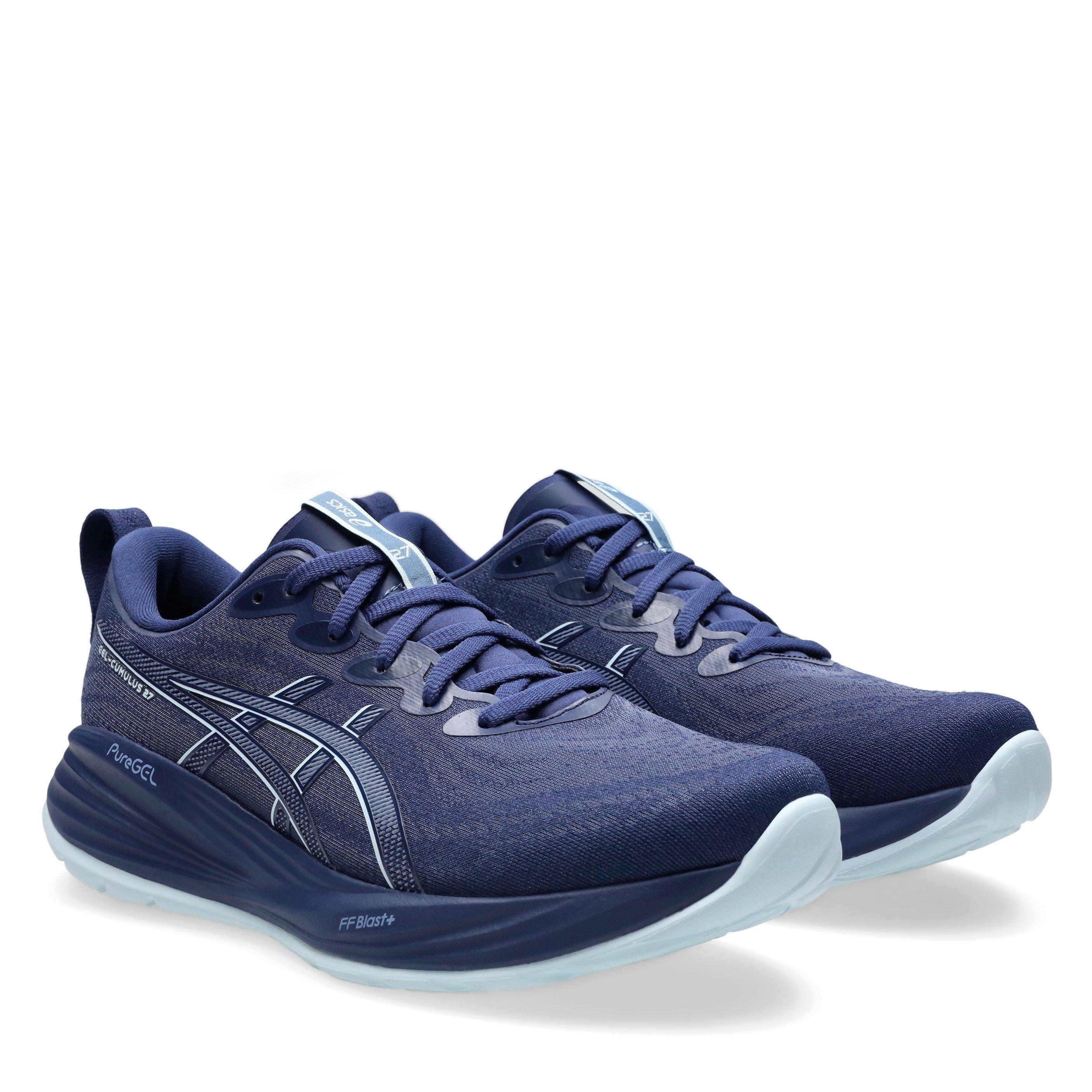 INDIGOBLUE/GREY - Asics - Gel-Cumulus 27 Mens Running Shoes - 4