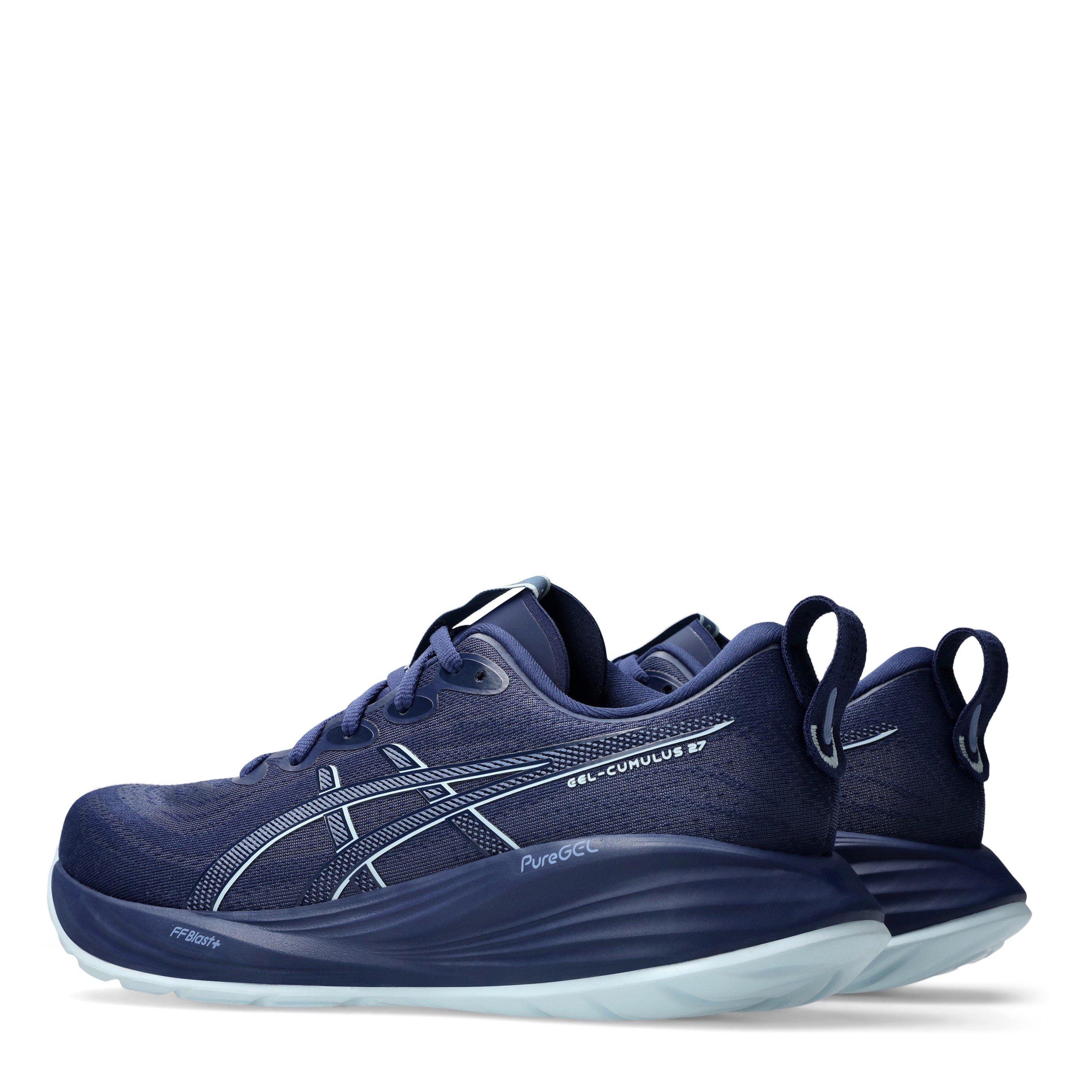 INDIGOBLUE/GREY - Asics - Gel-Cumulus 27 Mens Running Shoes - 5