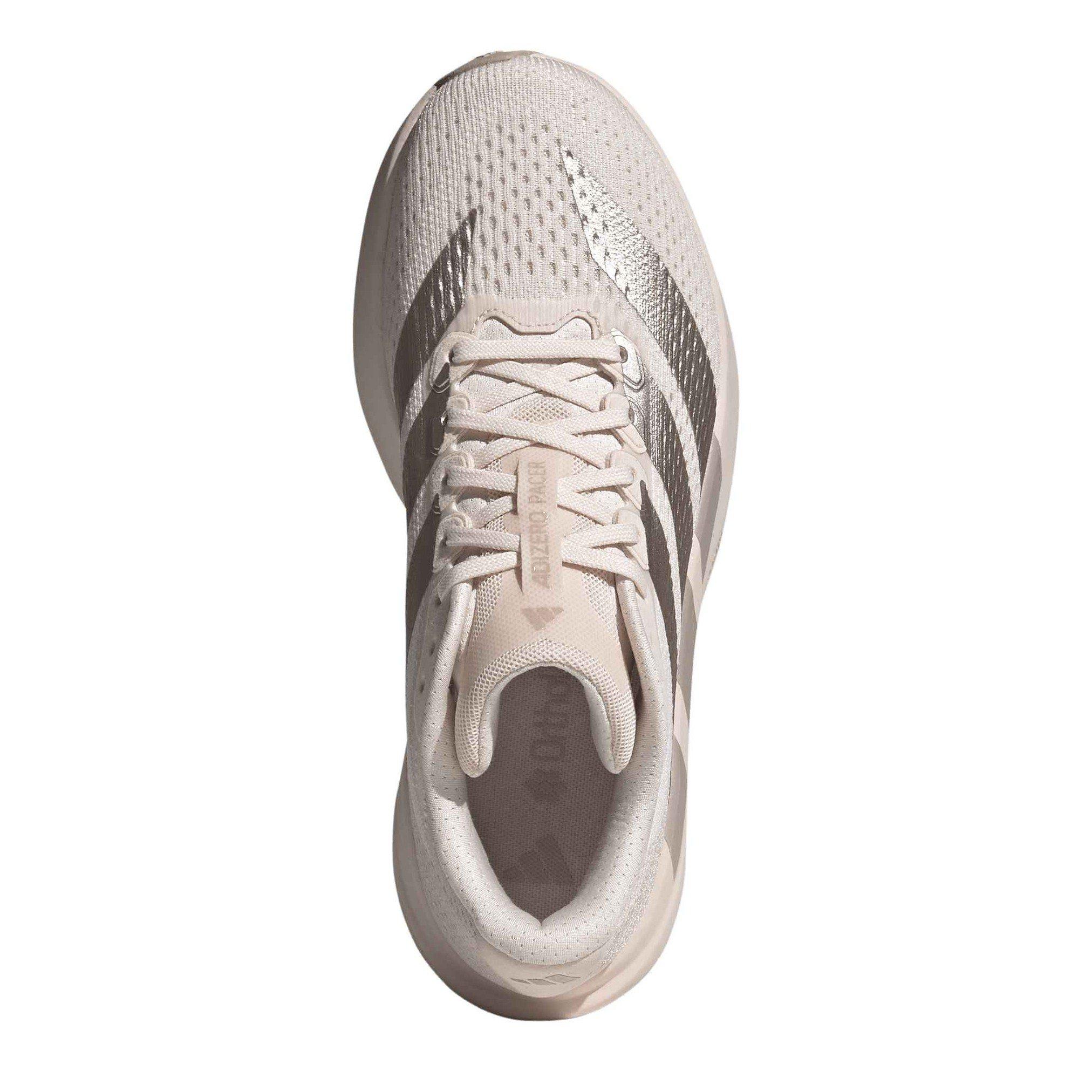 Quartz/Grey - adidas - Adizero Pacer Womens Running Shoes - 5