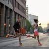 Sunset Glow/Blk - Puma - Deviate Nitro 2 Mens Running Shoes - 11
