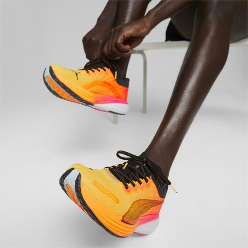Sunset Glow/Blk - Puma - Deviate Nitro 2 Mens Running Shoes - 8