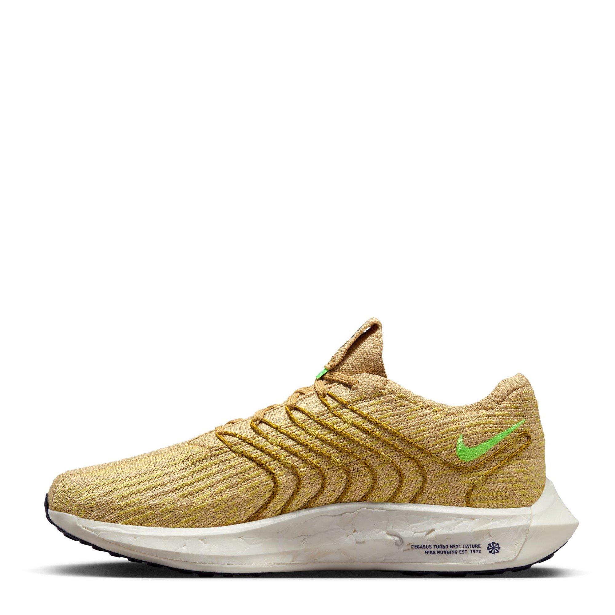 Sesam/Limette - Nike - Pegasus Turbo Next Nature Men's Road Running Shoes - 2