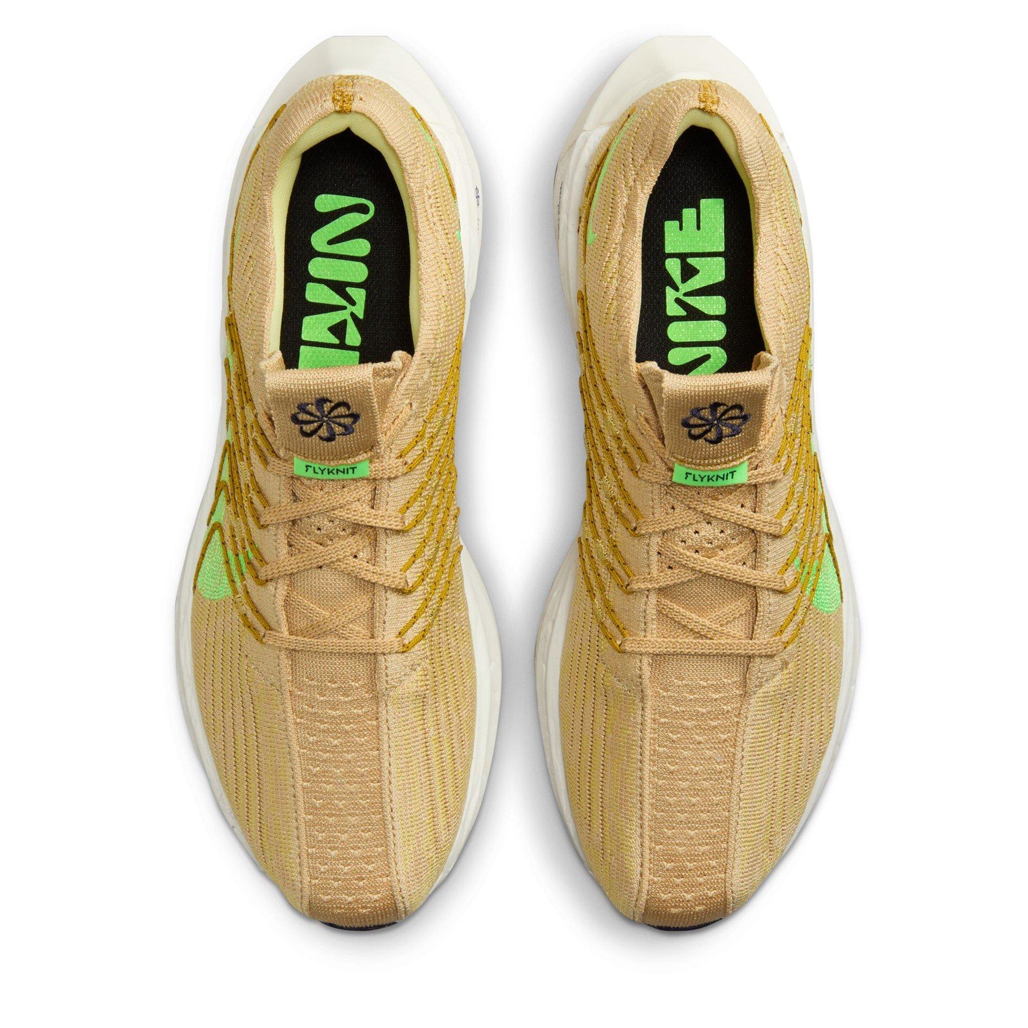 Sesam/Limette - Nike - Pegasus Turbo Next Nature Men's Road Running Shoes - 6