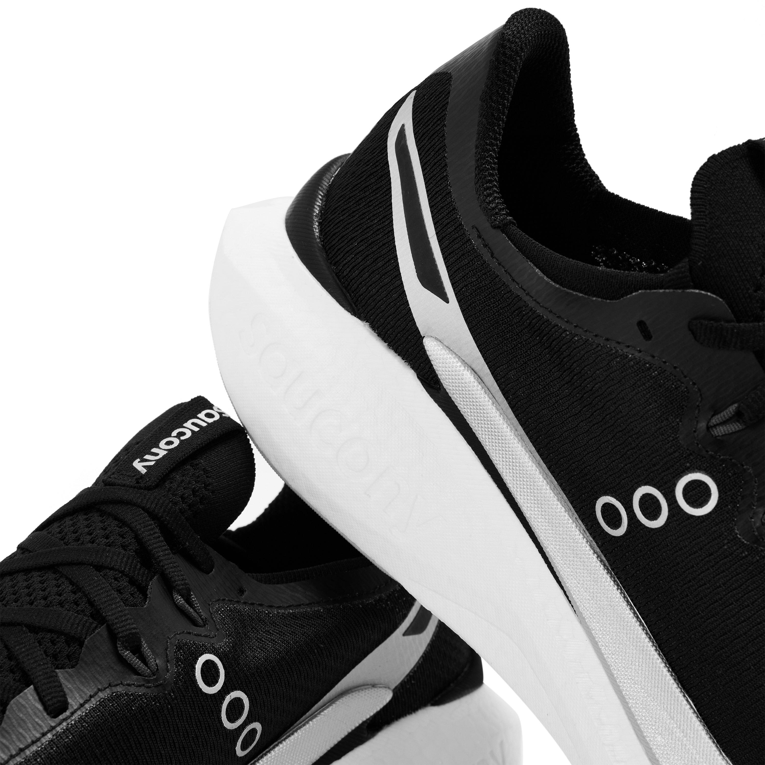 Black/Silver - Saucony - Men's Running Shoes - 4