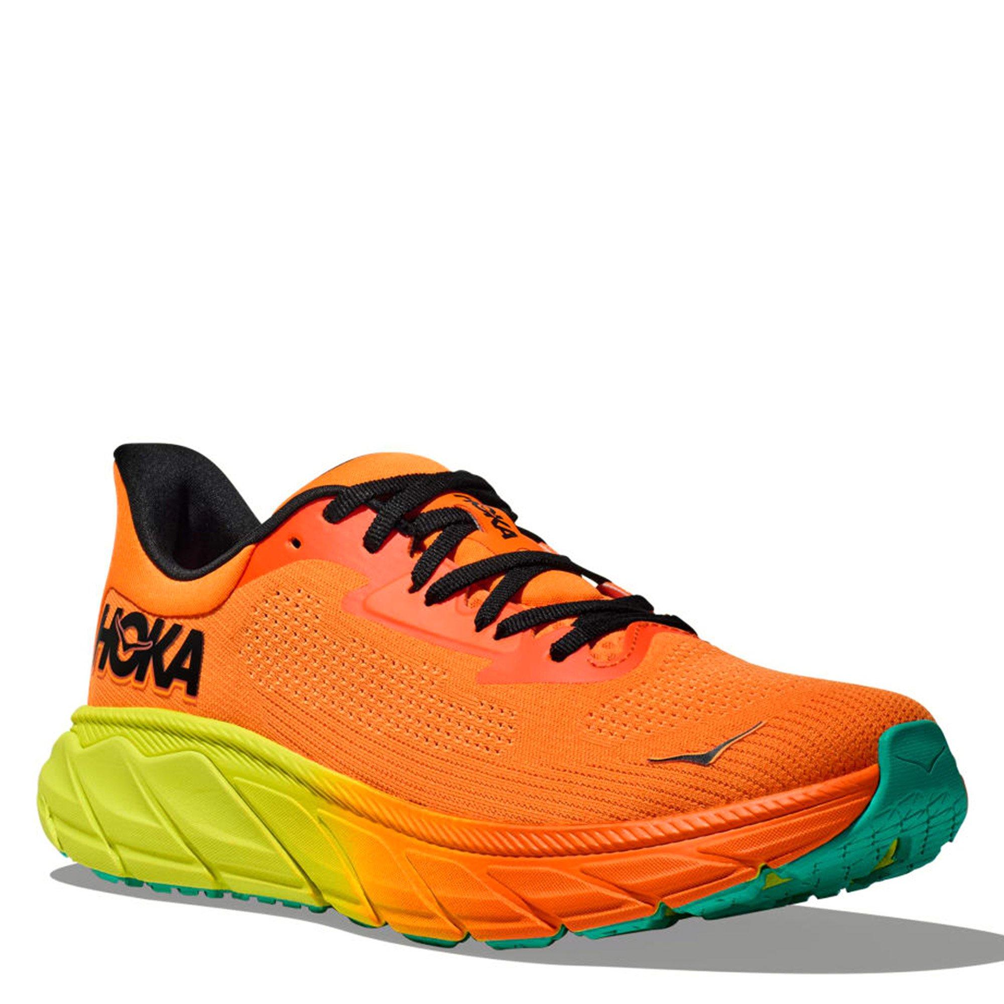ELECTANGE/BLACK - Hoka - Arahi 7 Mens Running Shoes - 5