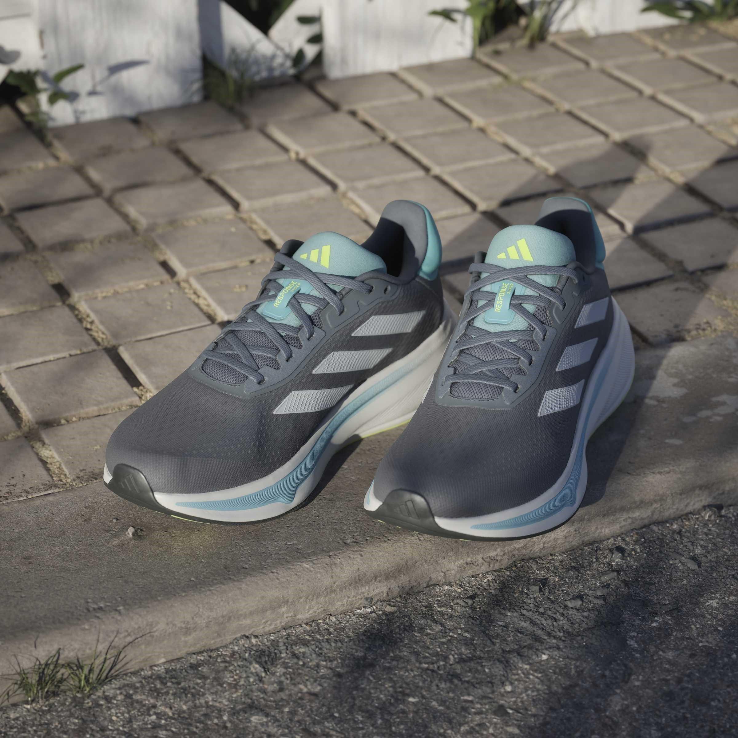 Onix/Grey.Mint - adidas - Response Super Mens Running Shoes - 11