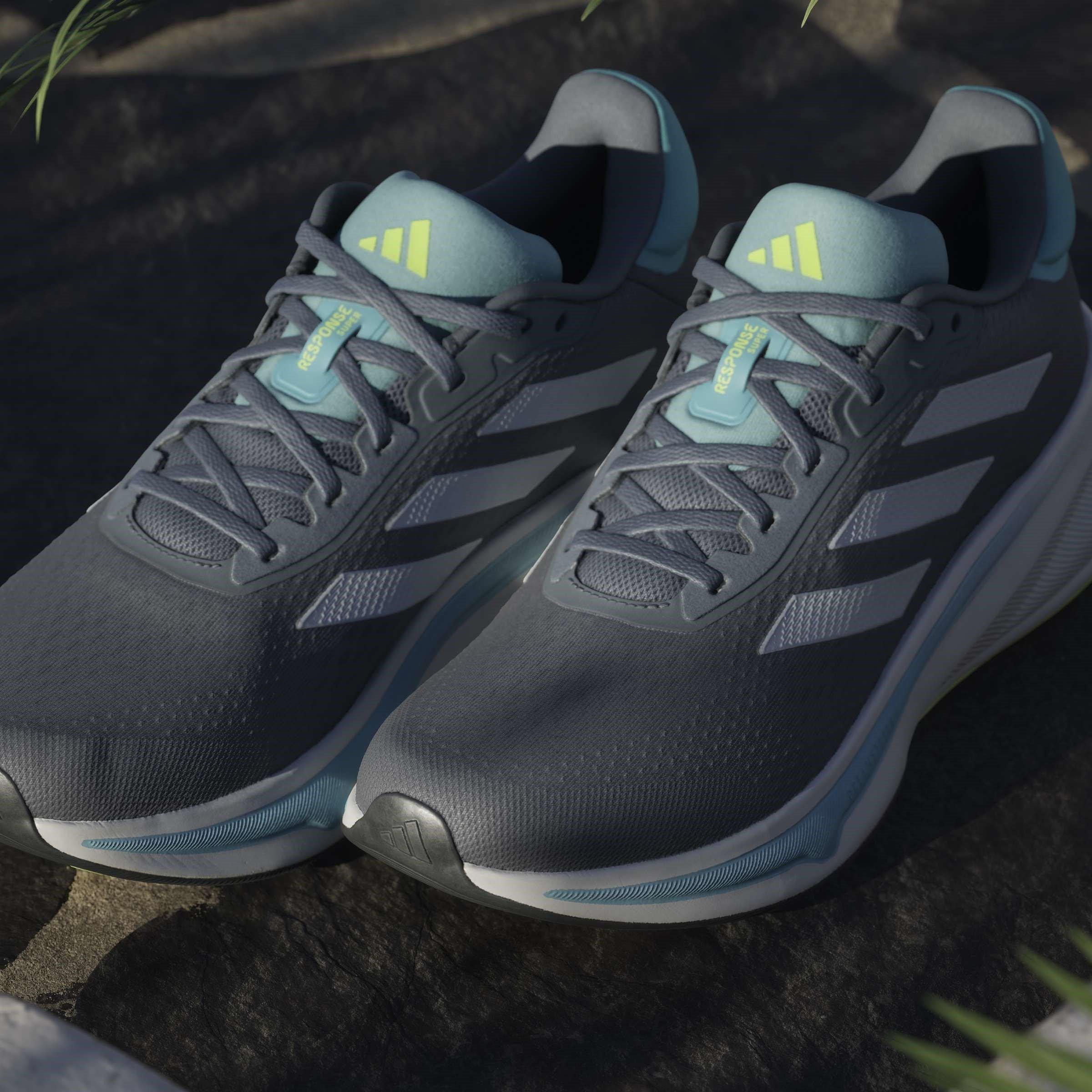 Onix/Grey.Mint - adidas - Response Super Mens Running Shoes - 15