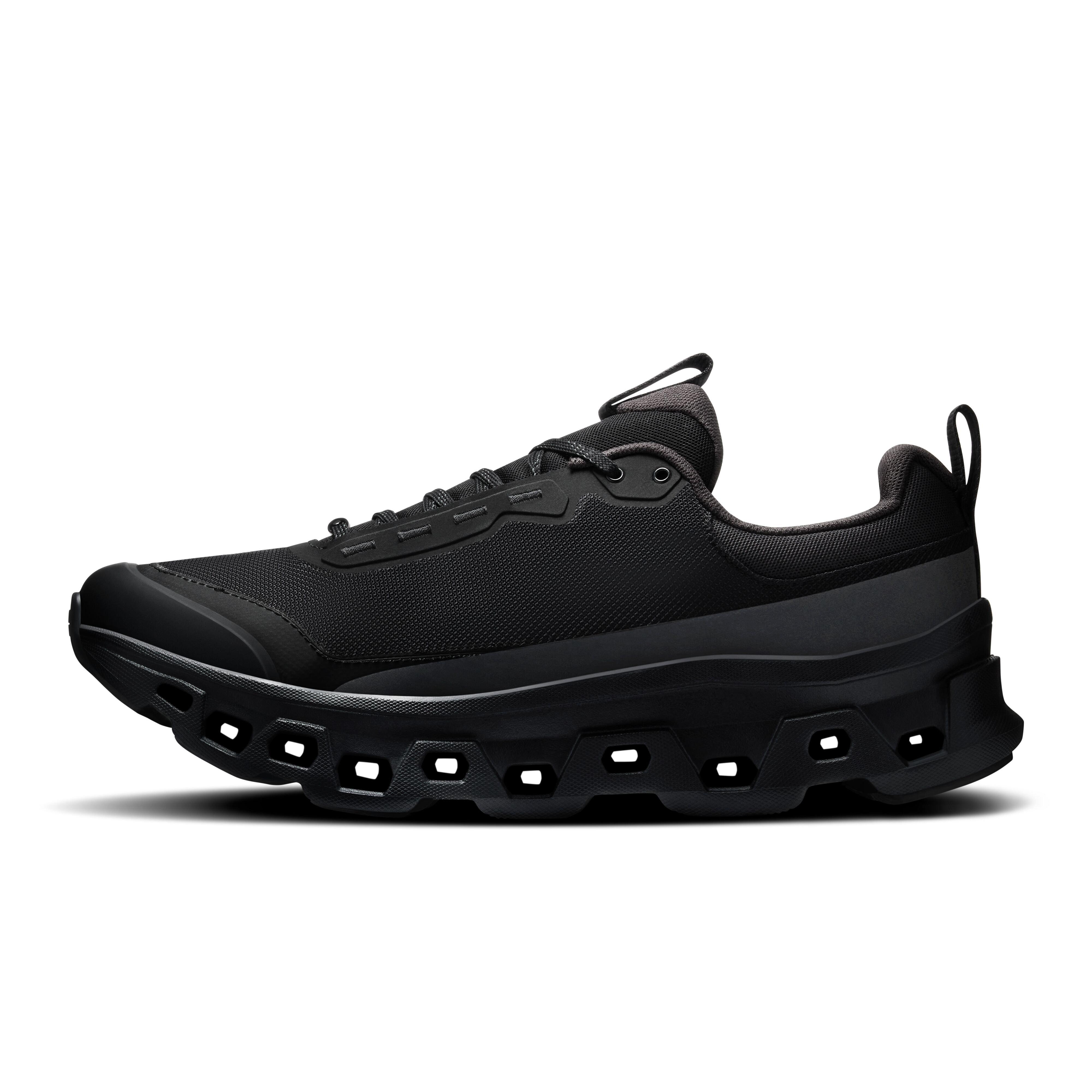 Black/Black - On - Men's Cloudmonster 1 WP Everyday Neutral Road Running Shoes - 2