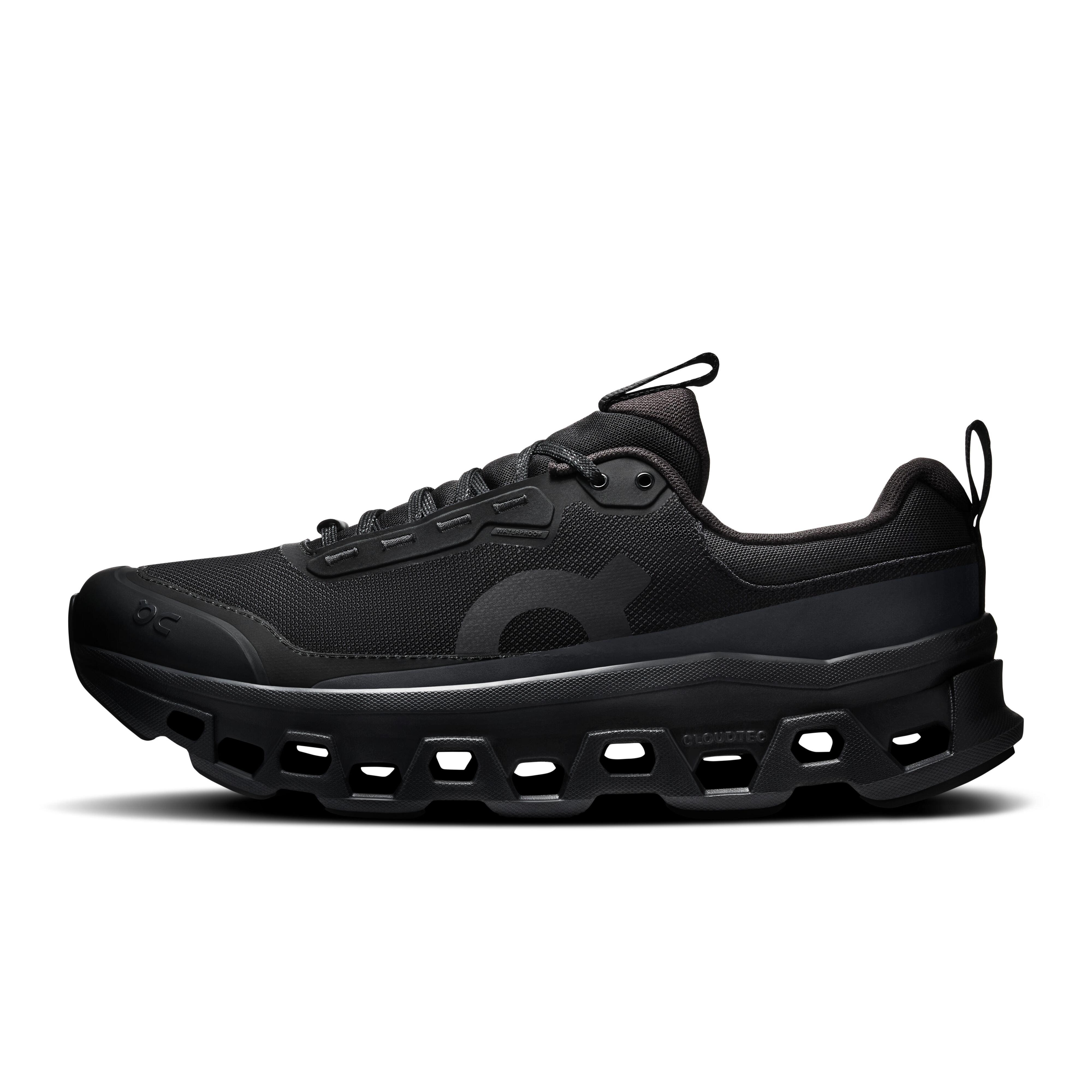 Black/Black - On - Men's Cloudmonster 1 WP Everyday Neutral Road Running Shoes - 6