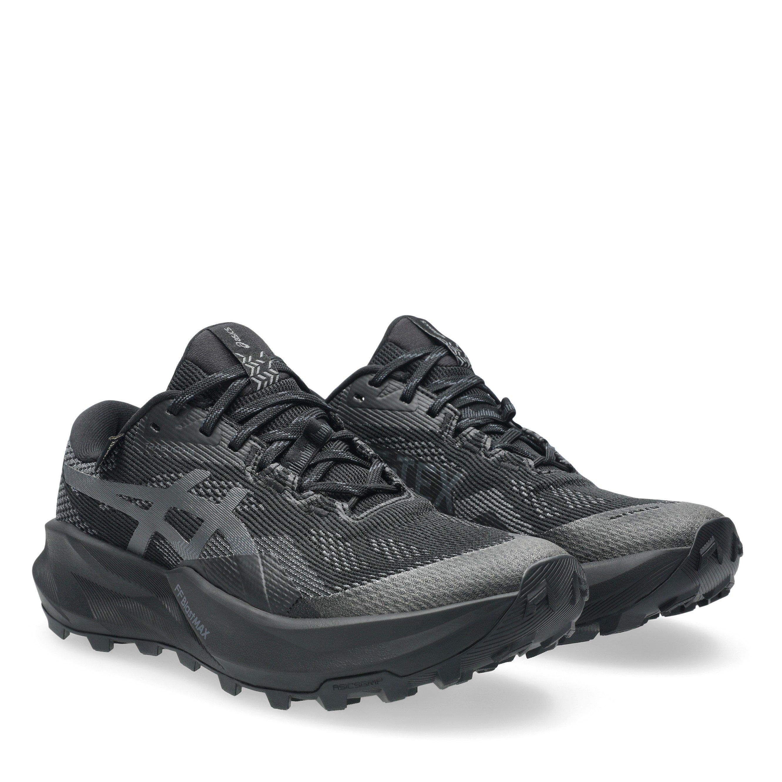 Sort/Graphite - Asics - Trabuco 14 Gtx Trail Running Shoes Womens - 4
