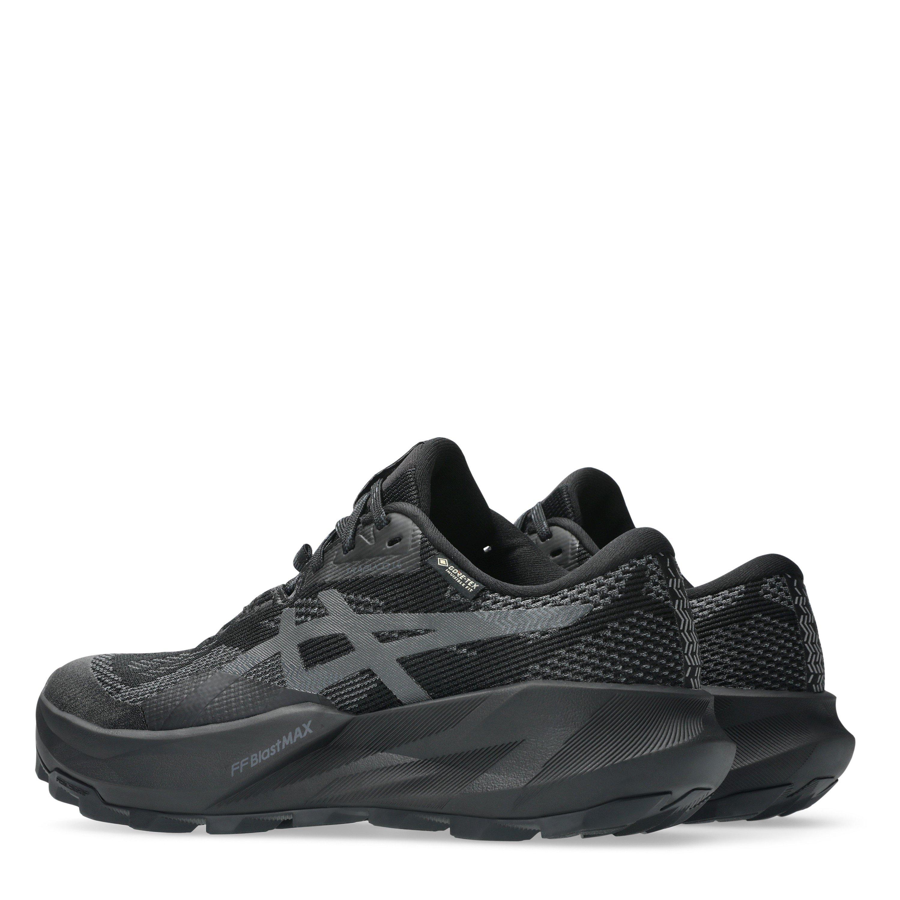 Sort/Graphite - Asics - Trabuco 14 Gtx Trail Running Shoes Womens - 5