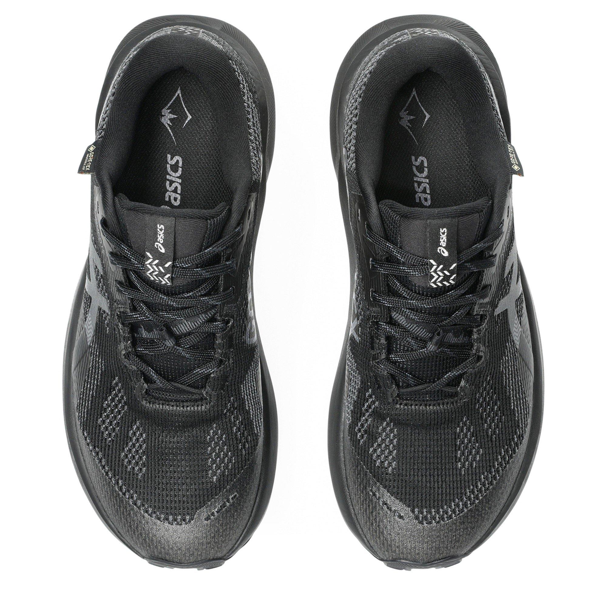 Sort/Graphite - Asics - Trabuco 14 Gtx Trail Running Shoes Womens - 6