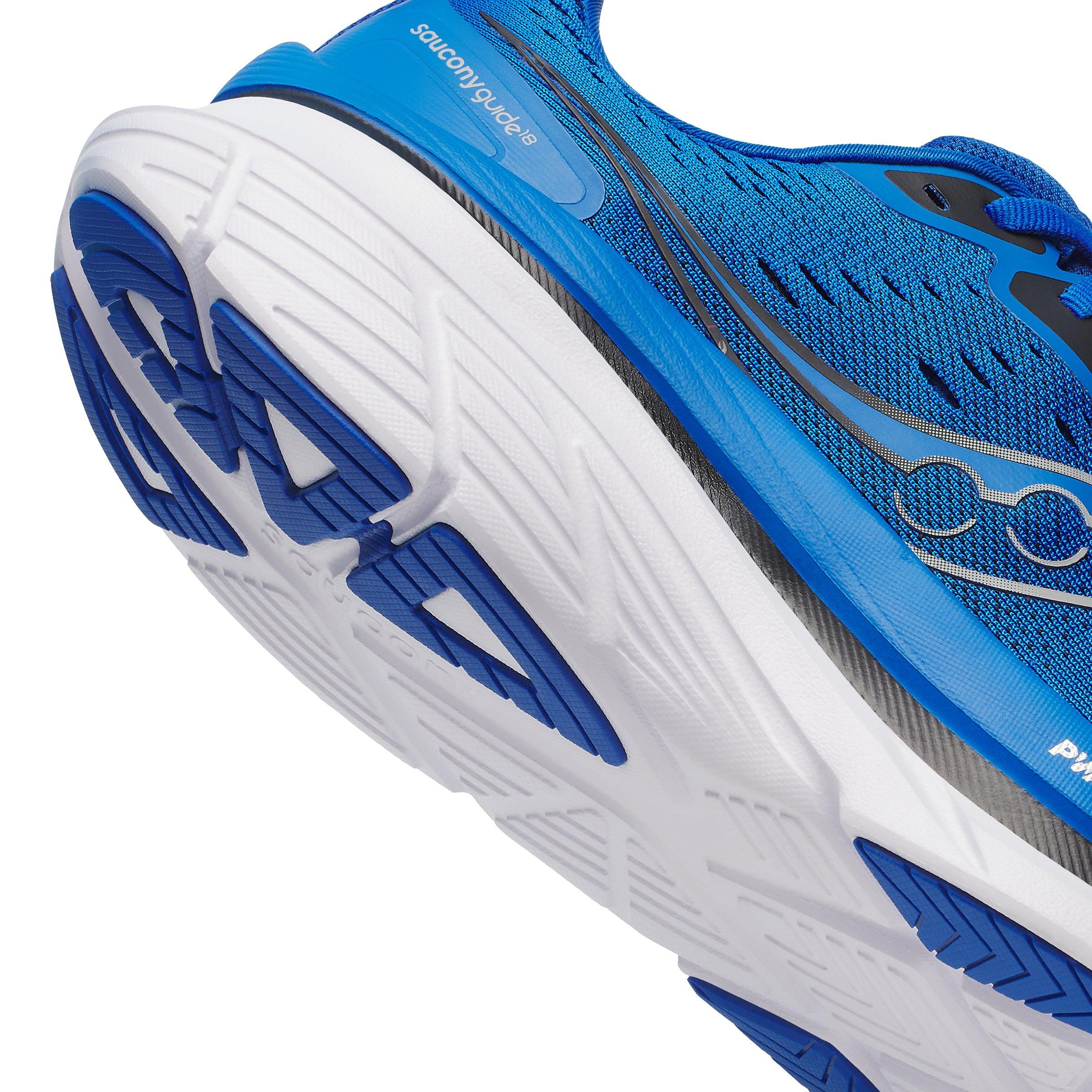 Blue - Saucony - Guide 18 Running Shoes Mens - 8
