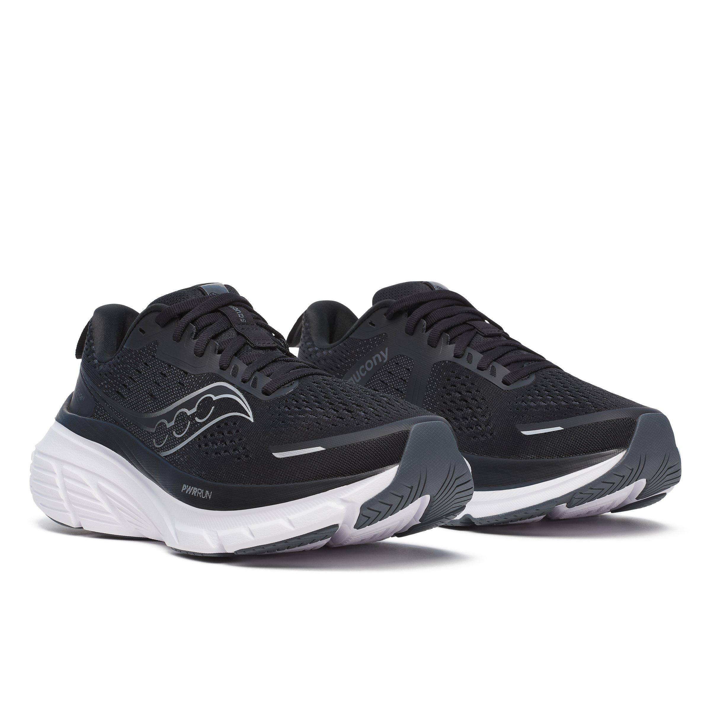 Nero/Bianco - Saucony - Guide 18 Running Shoes Womens - 2