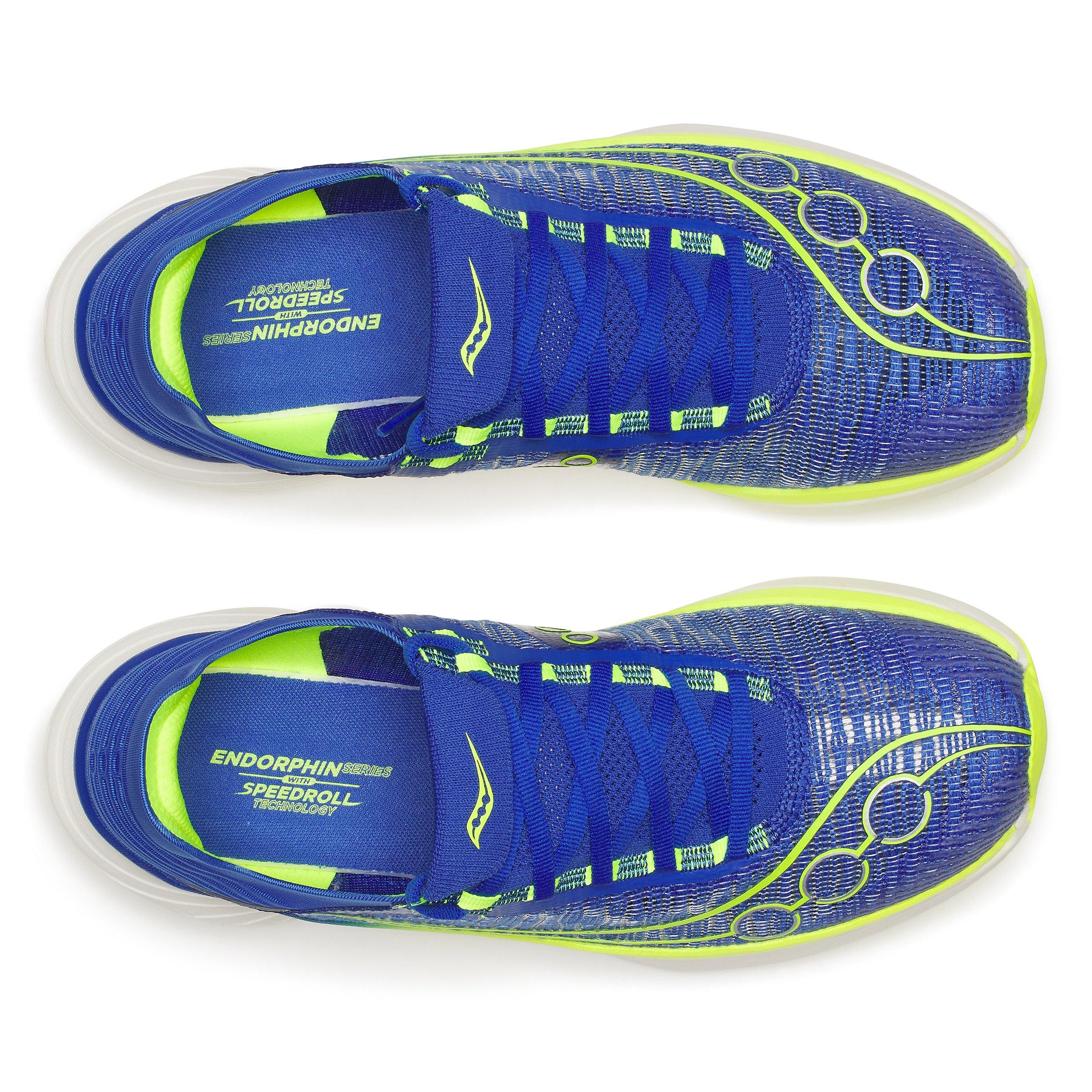 Lapis/Citron - Saucony - Endorphin Elite 2 Running Shoes Mens - 5