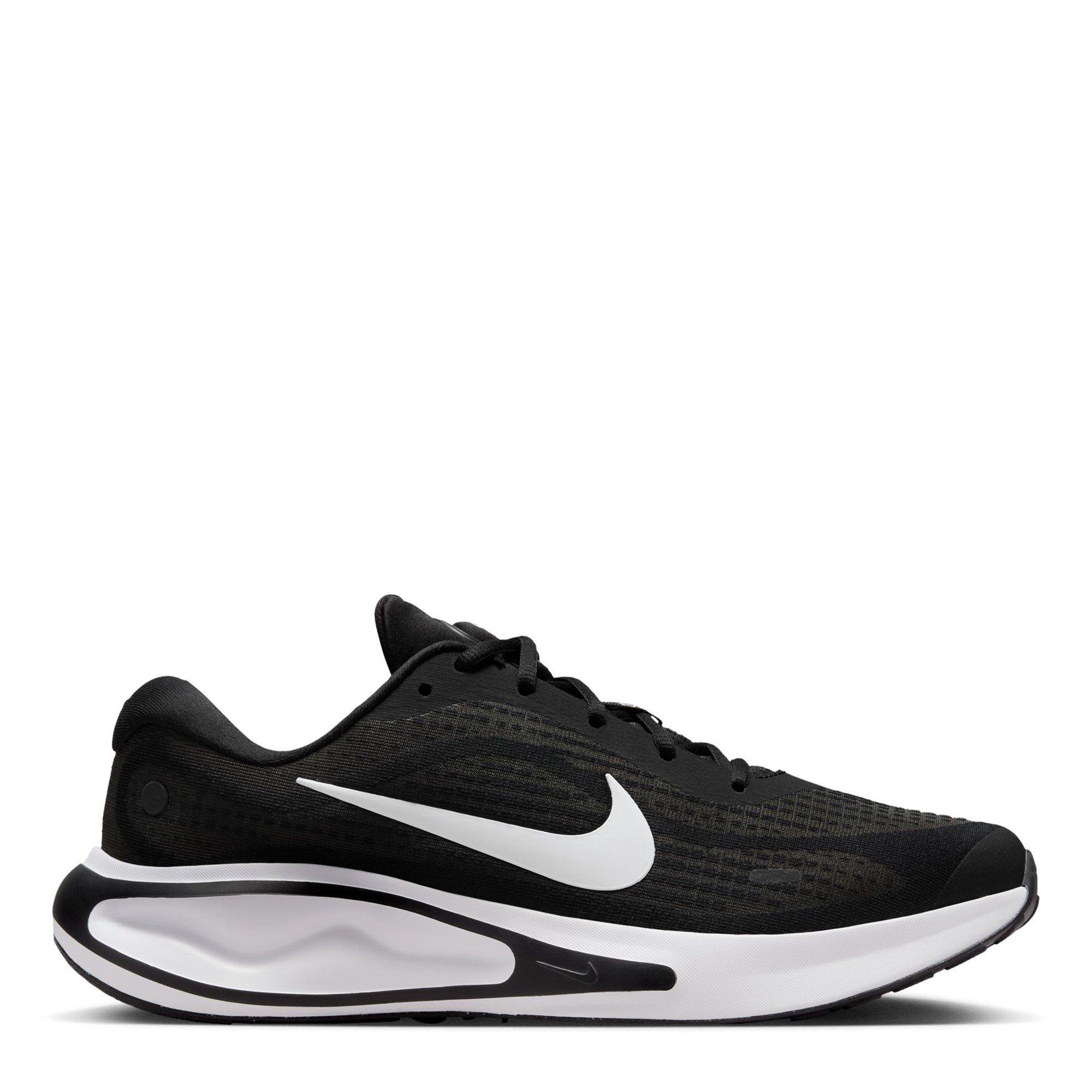 Blk/Wht-Anthra - Nike - Journey Run Mens Running Shoes - 1