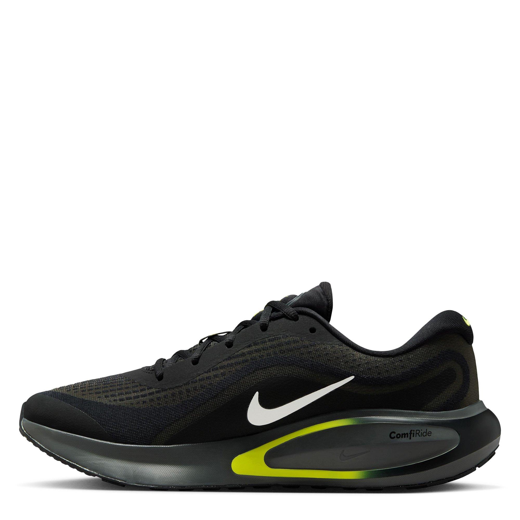 Blk/Wht-Anthra - Nike - Journey Run Mens Running Shoes - 2