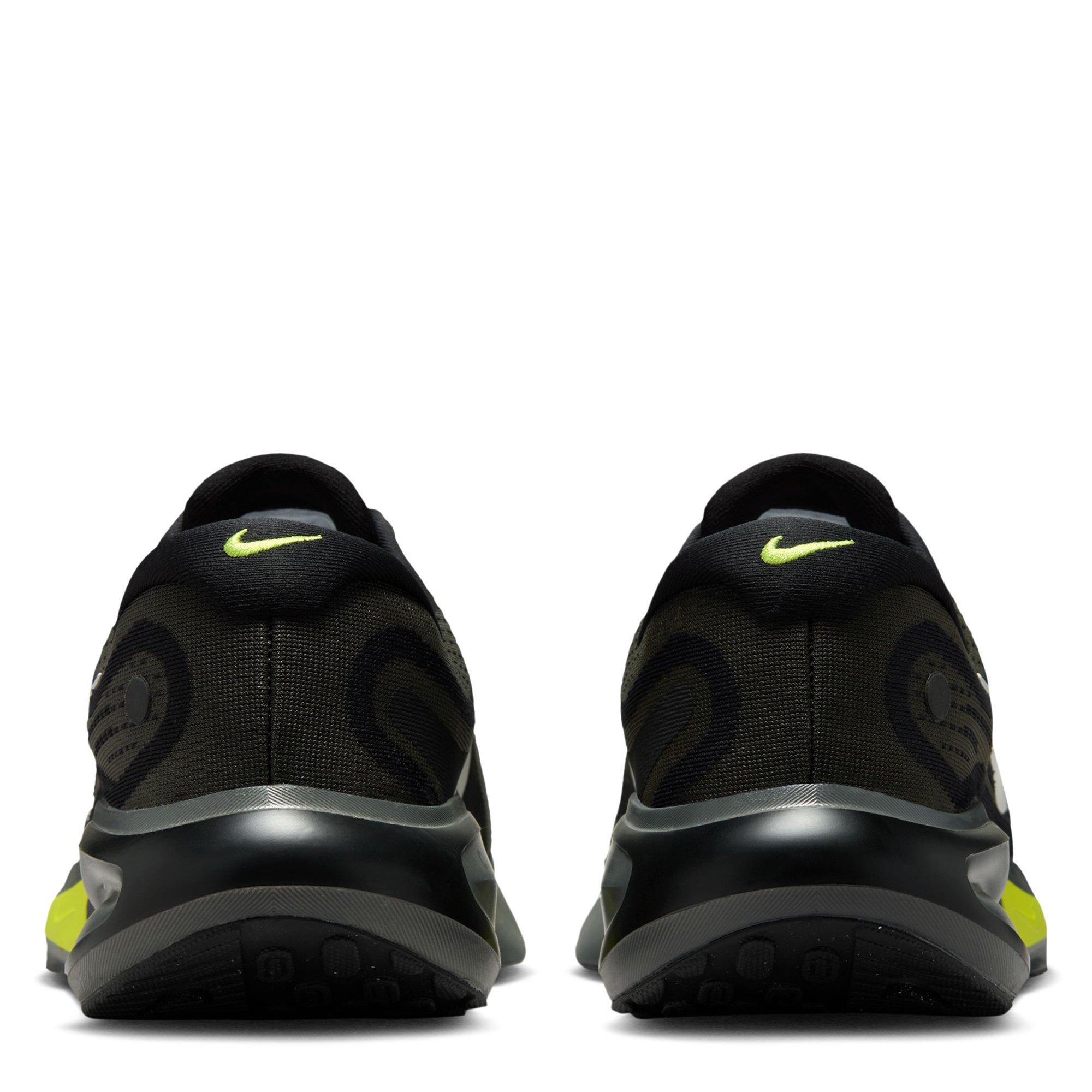 Blk/Wht-Anthra - Nike - Journey Run Mens Running Shoes - 6