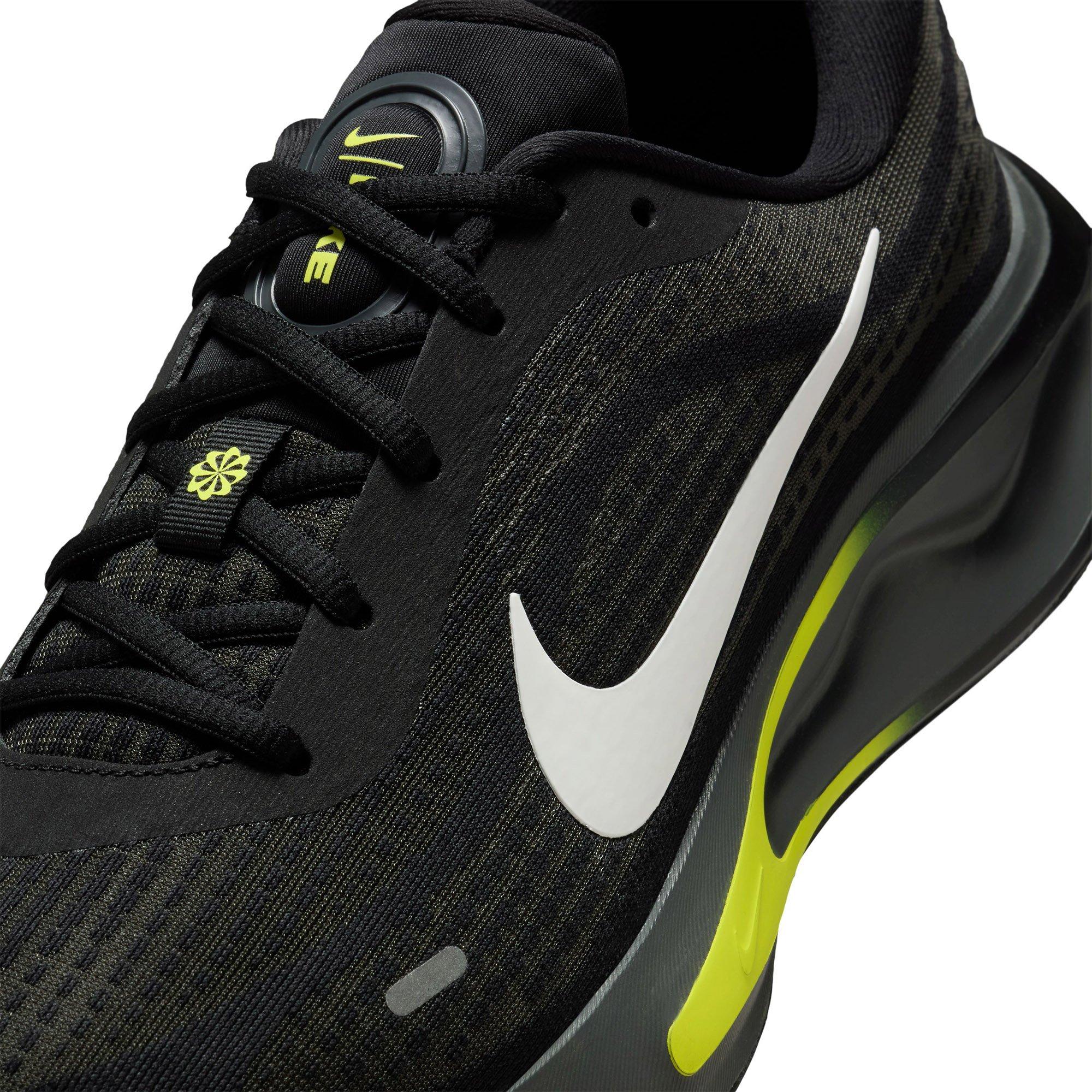 Blk/Wht-Anthra - Nike - Journey Run Mens Running Shoes - 7