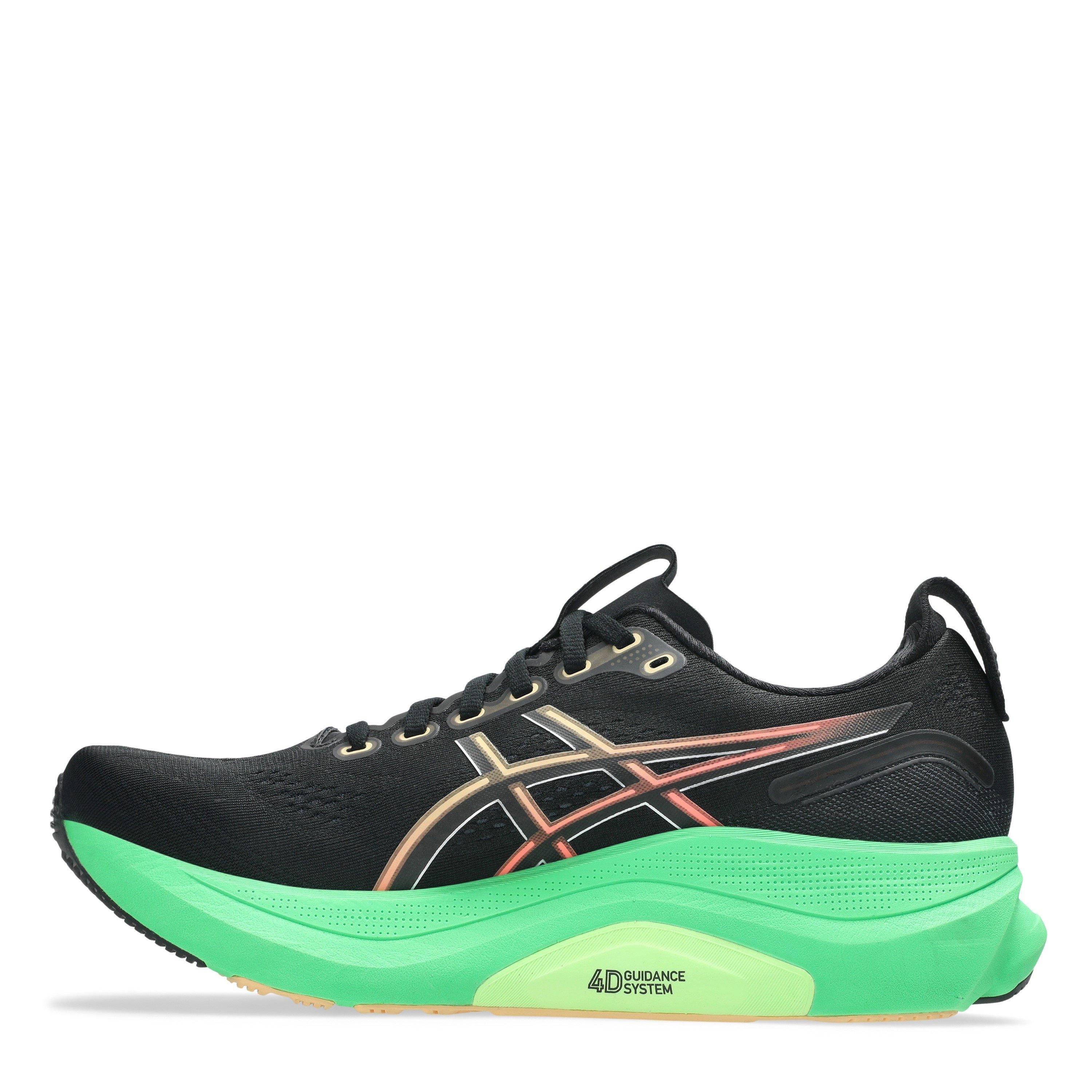 BLACK/GREEN - Asics - GEL-Kayano 32 Mens Running Shoes - 2