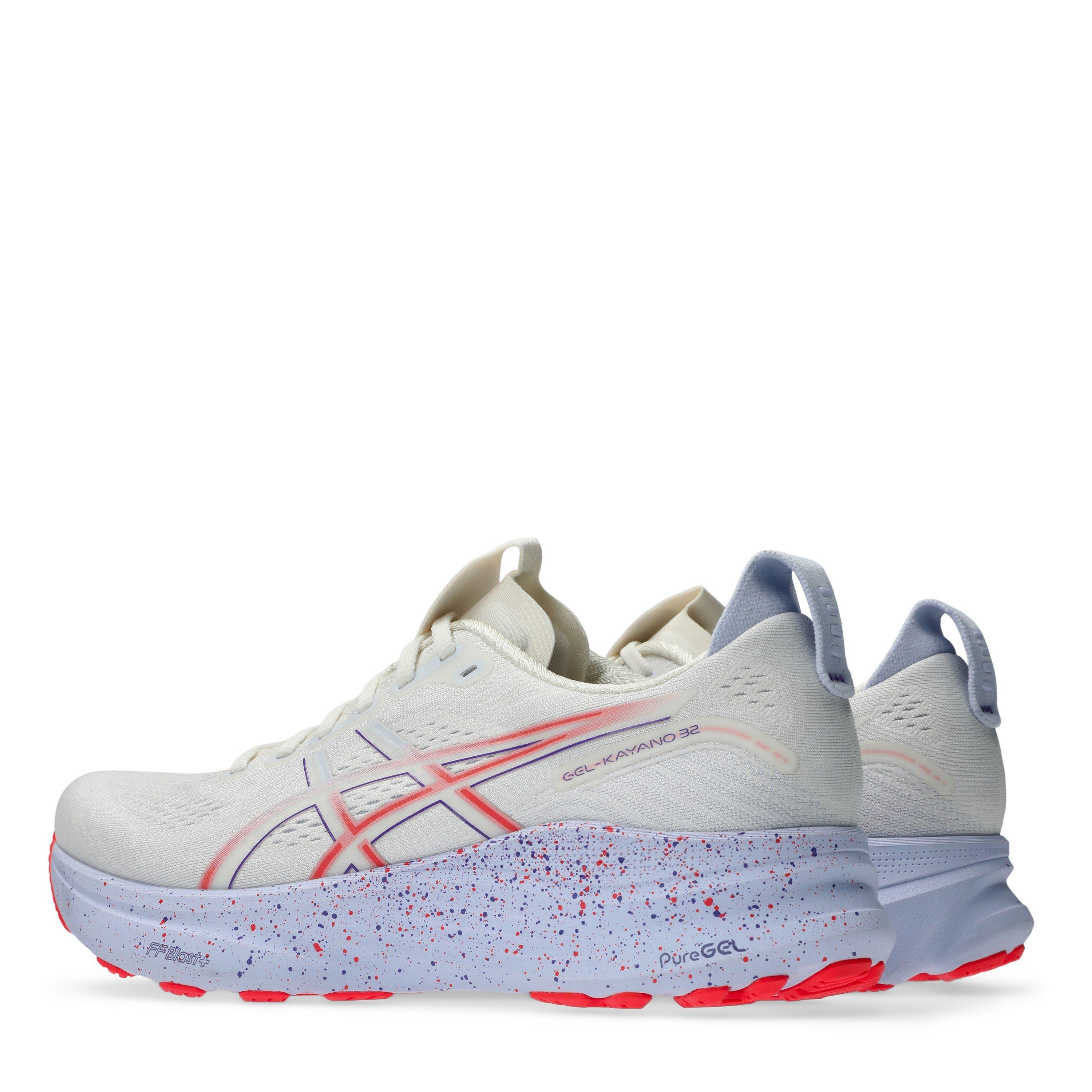 CREAM/EDOPURPLE - Asics - GEL-Kayano 32 Mens Running Shoes - 5