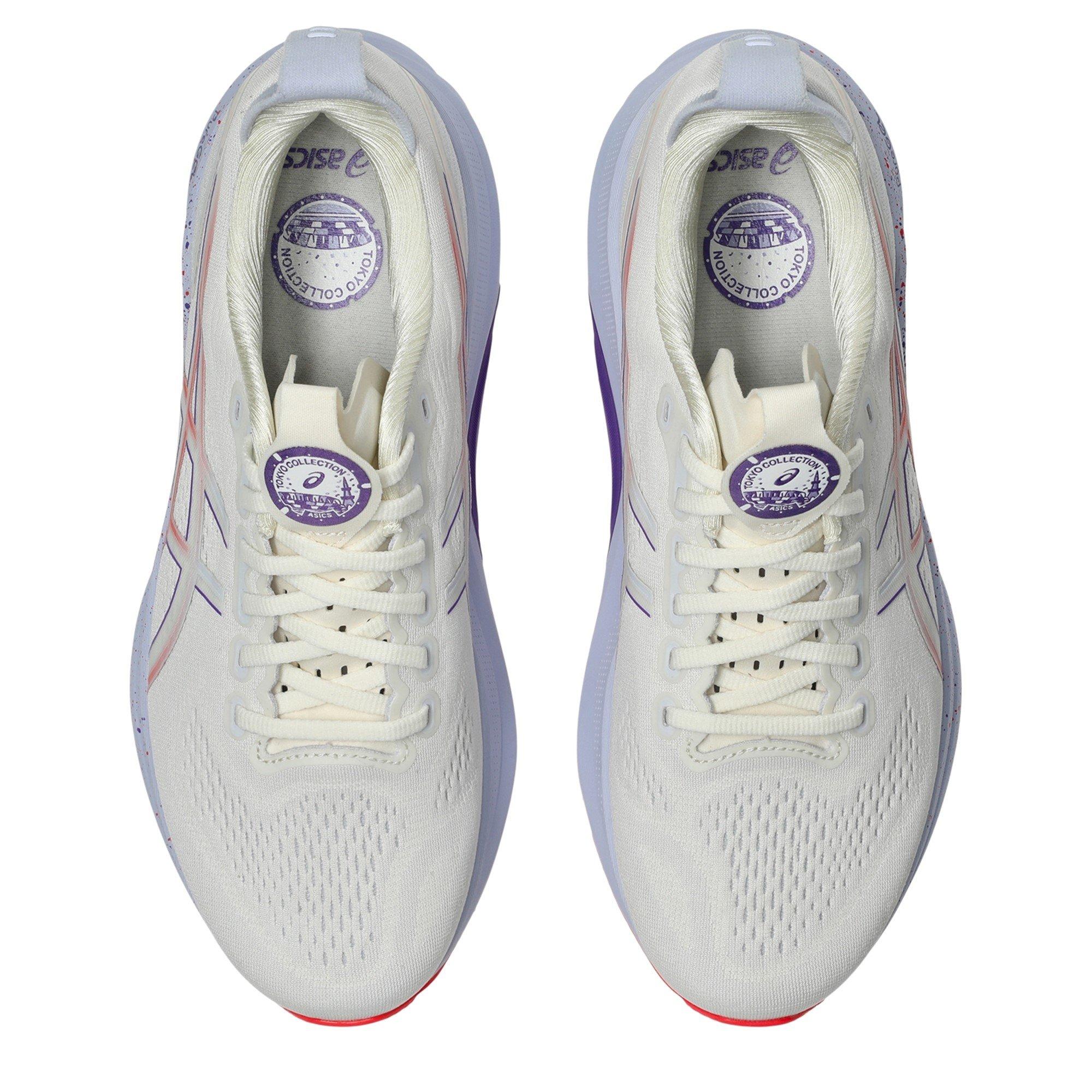 CREAM/EDOPURPLE - Asics - GEL-Kayano 32 Mens Running Shoes - 6
