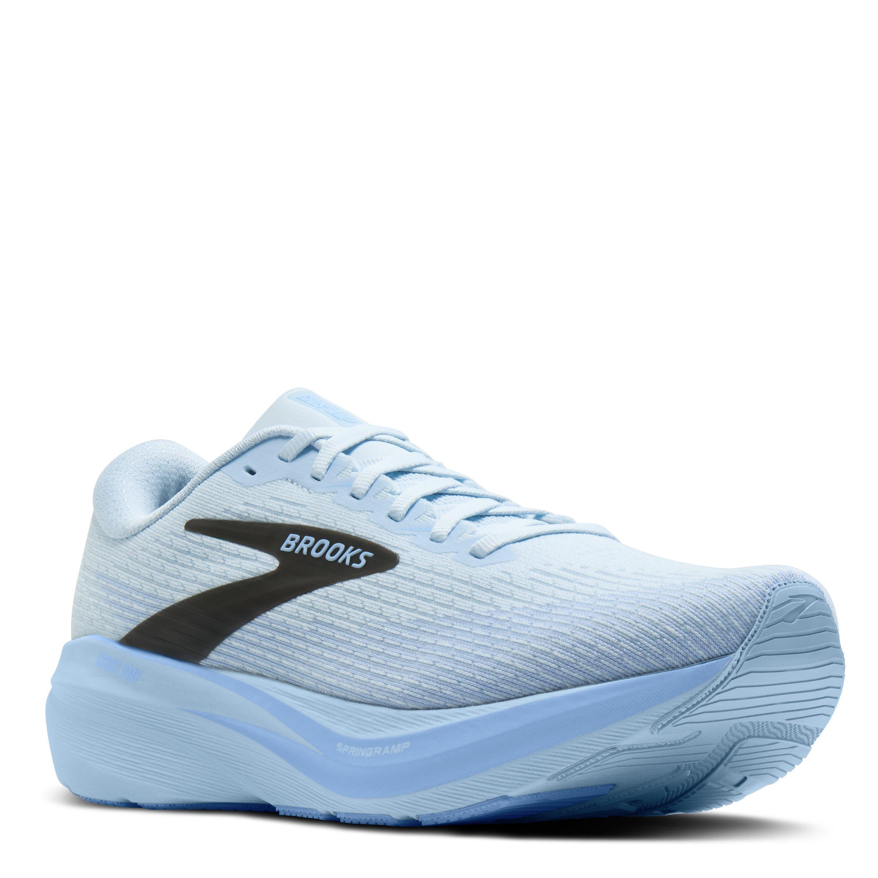 Blue/Black - Brooks - Mens Ghost Amp Road Running Shoes - 2