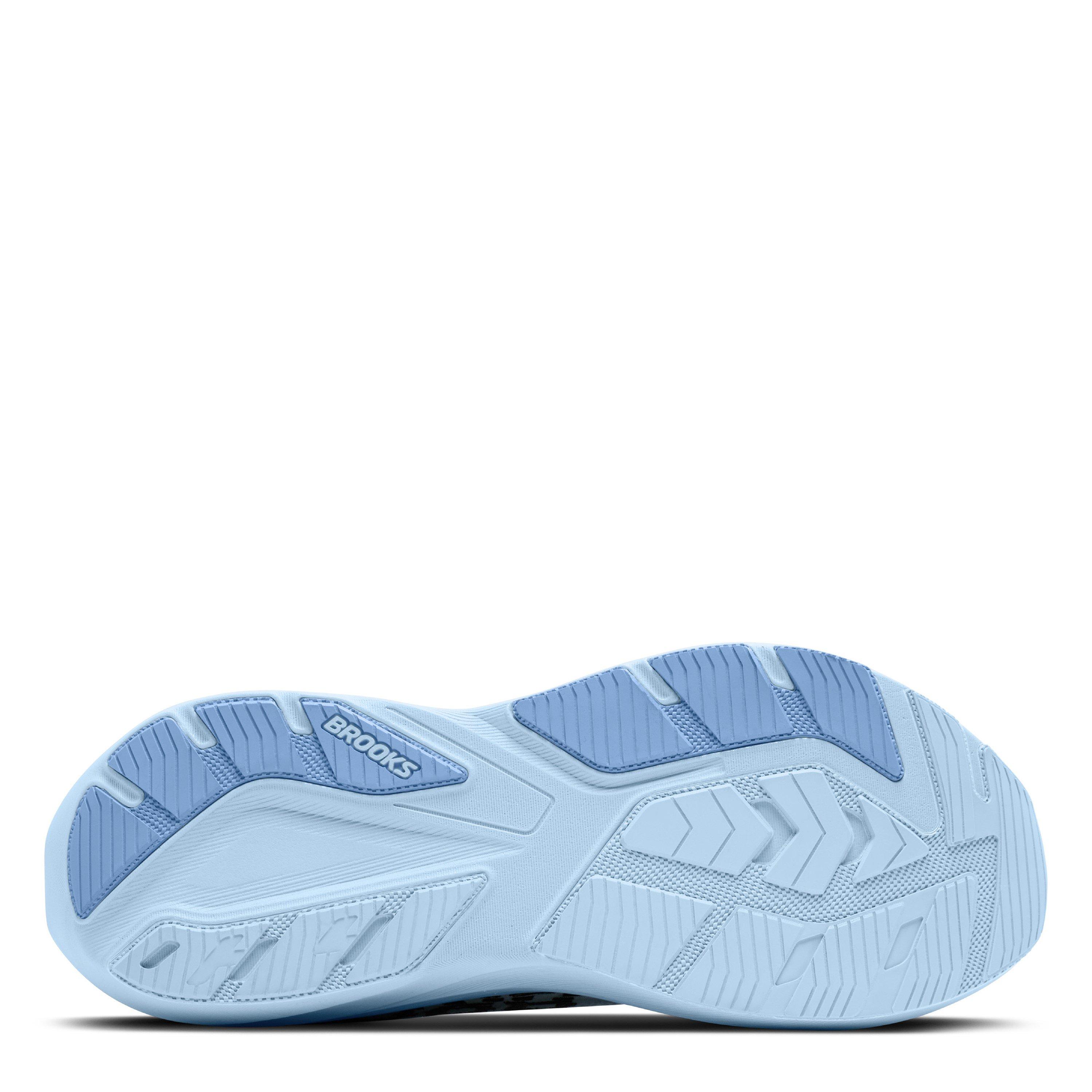 Blue/Black - Brooks - Mens Ghost Amp Road Running Shoes - 6