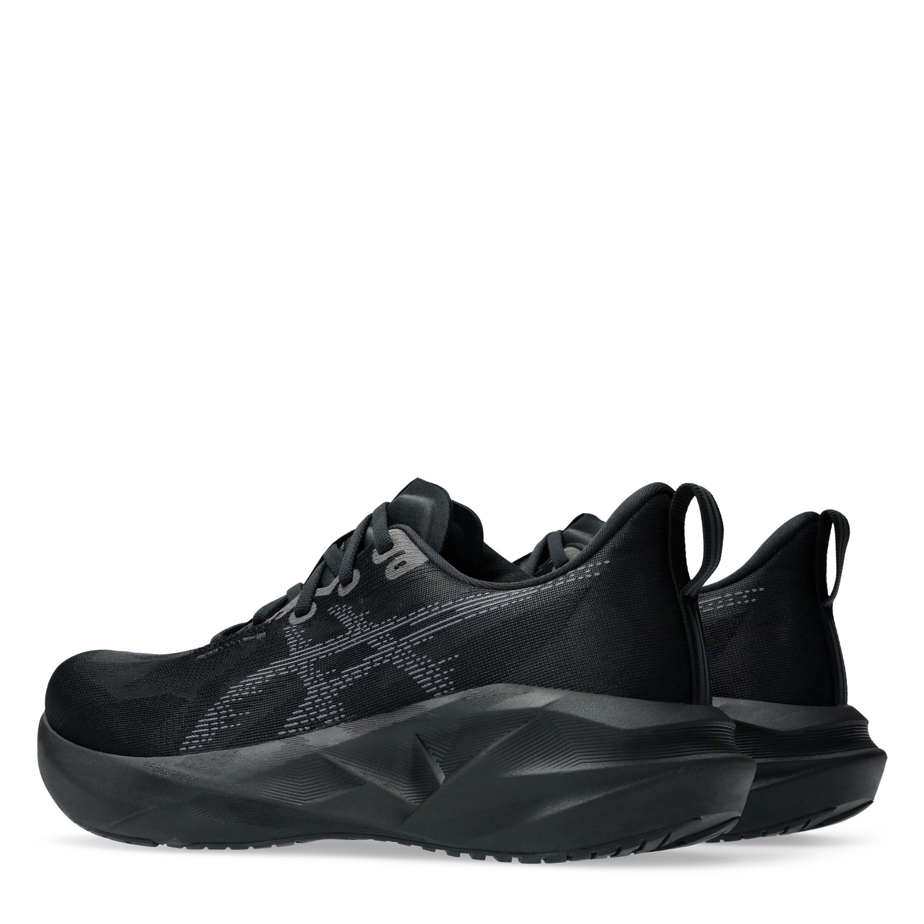 BLACK/GREY - Asics - Novablast 5 Mens Running Shoes - 5