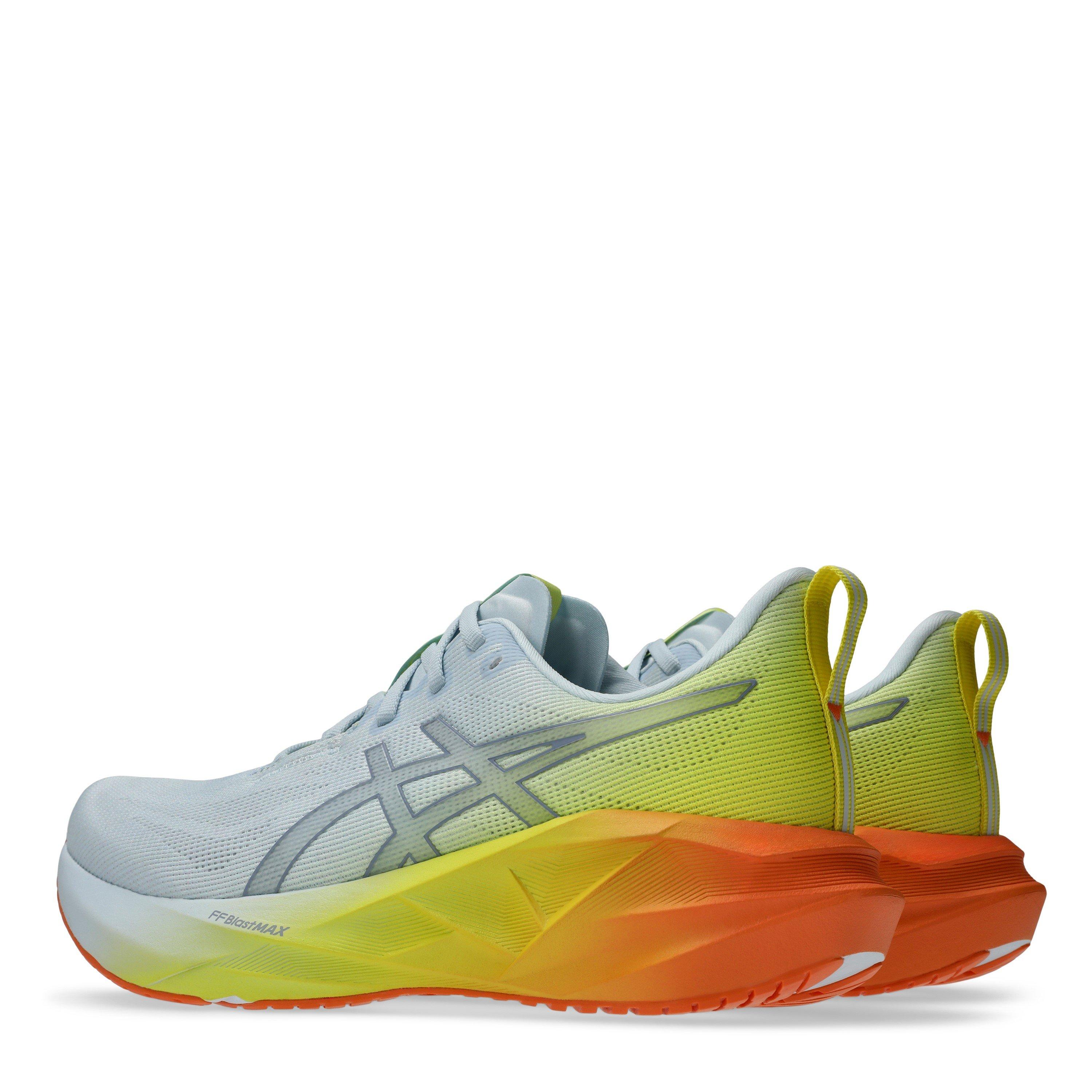SKY/LEMON SPARK - Asics - Novablast 5 Mens Running Shoes - 5