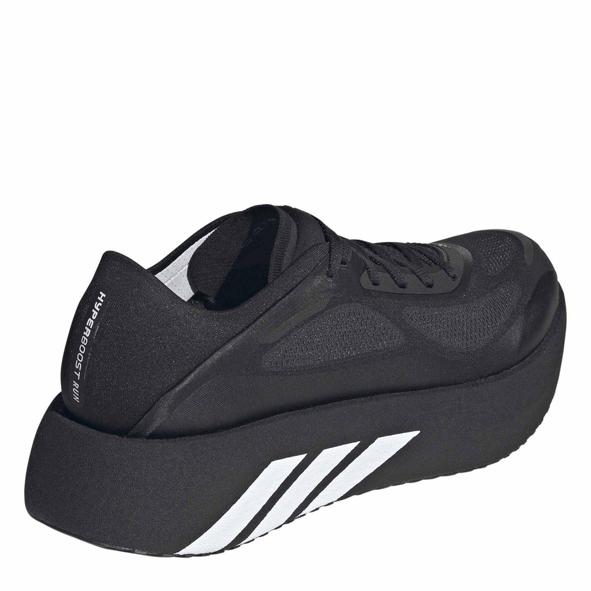 Black/White/Blk - adidas - Hyperboost Run Womens Running Shoes - 4