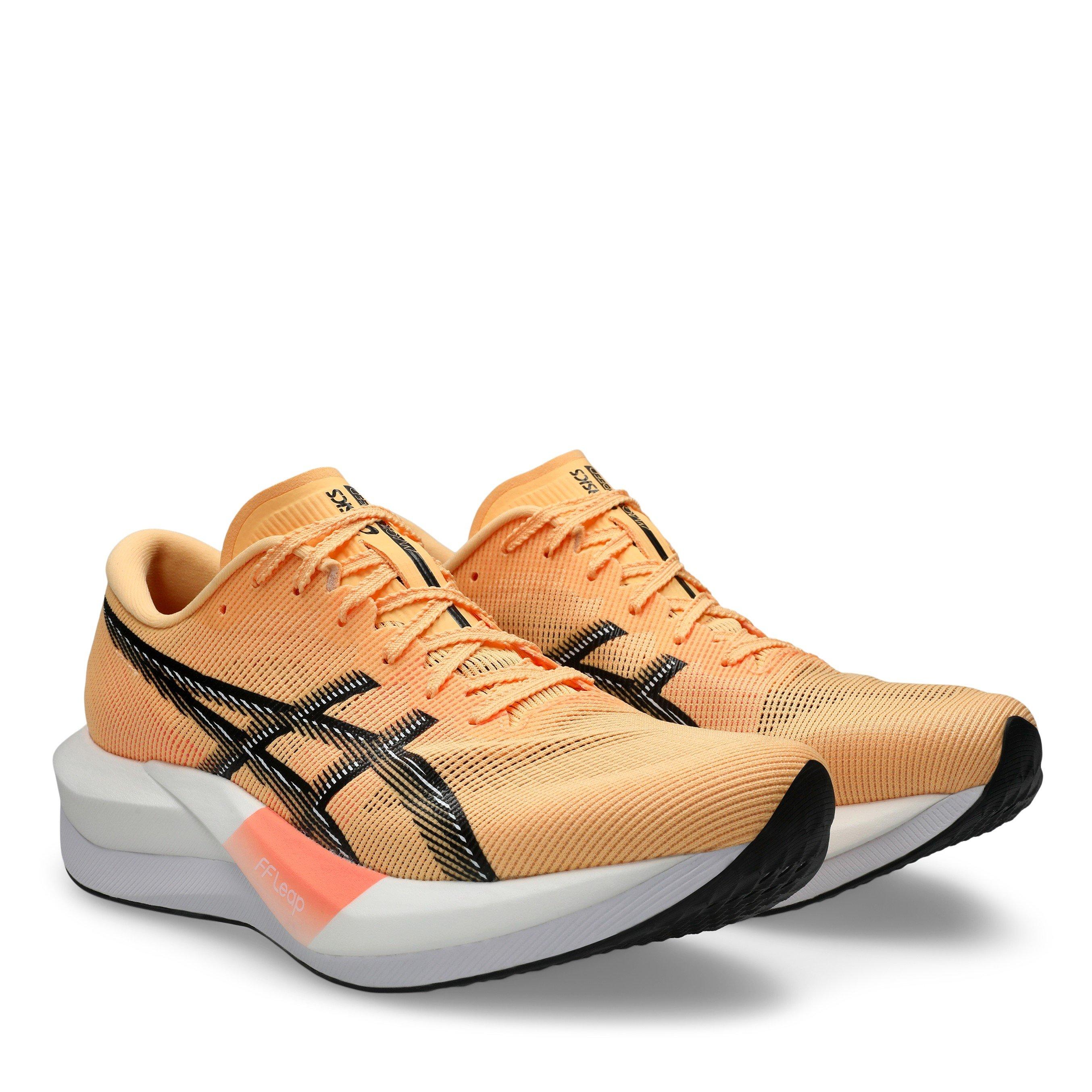 Orange/Black - Asics - Men's Magic Speed 5 Road Running Shoes - 4