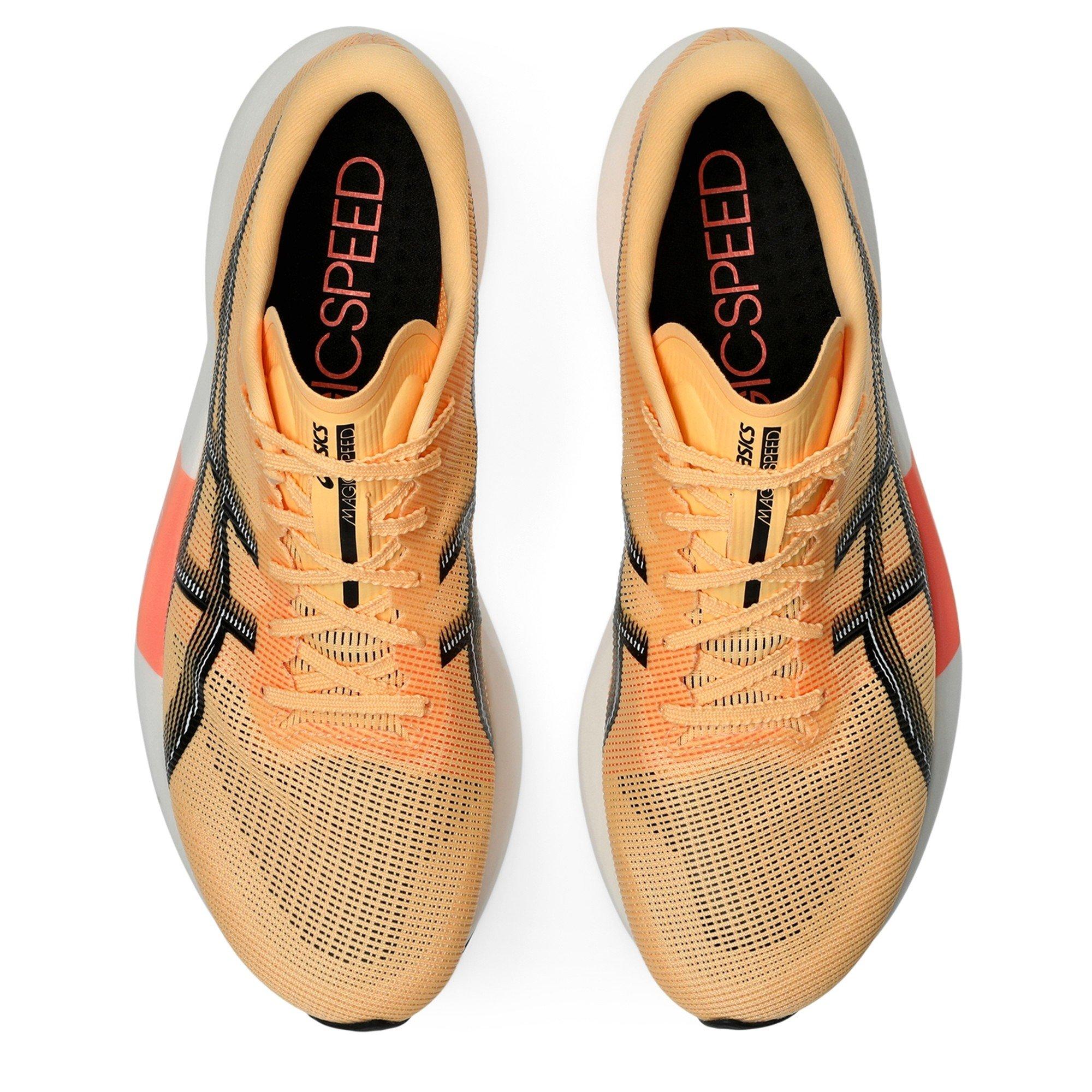 Orange/Black - Asics - Men's Magic Speed 5 Road Running Shoes - 6