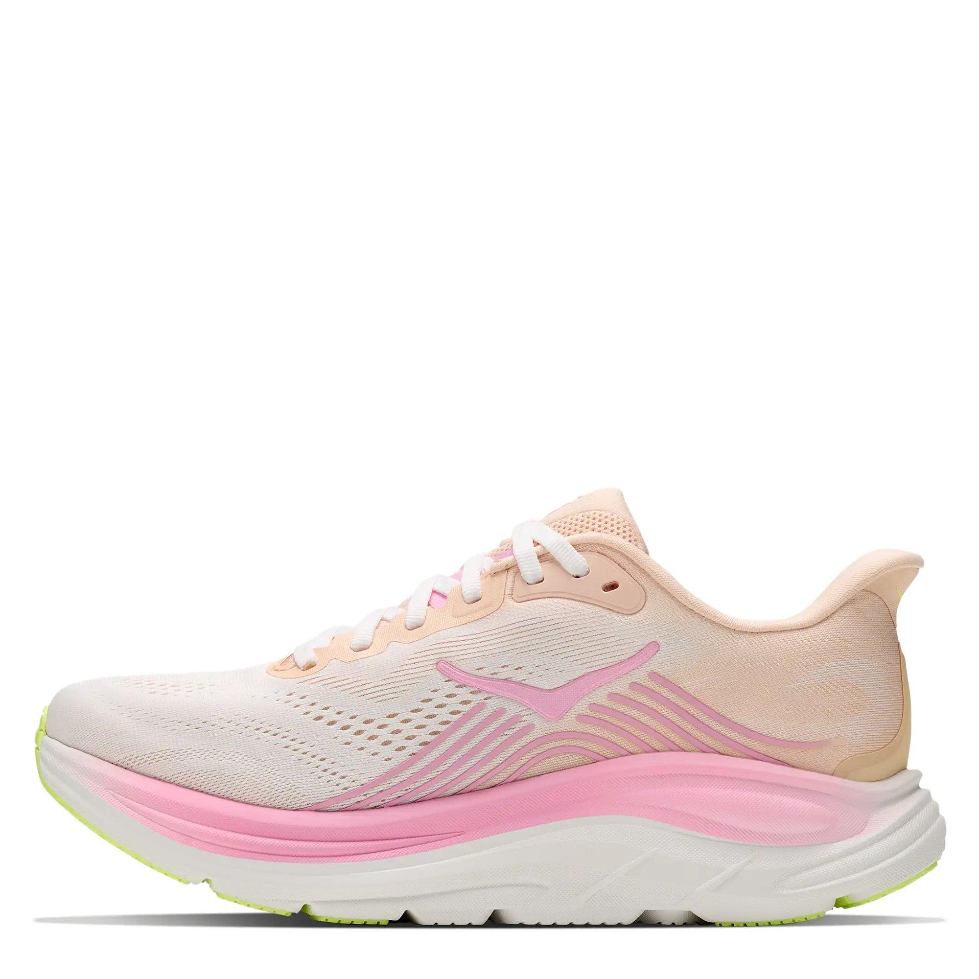 Orange / White - Hoka - Clifton 11 Womens Running Shoes - 2