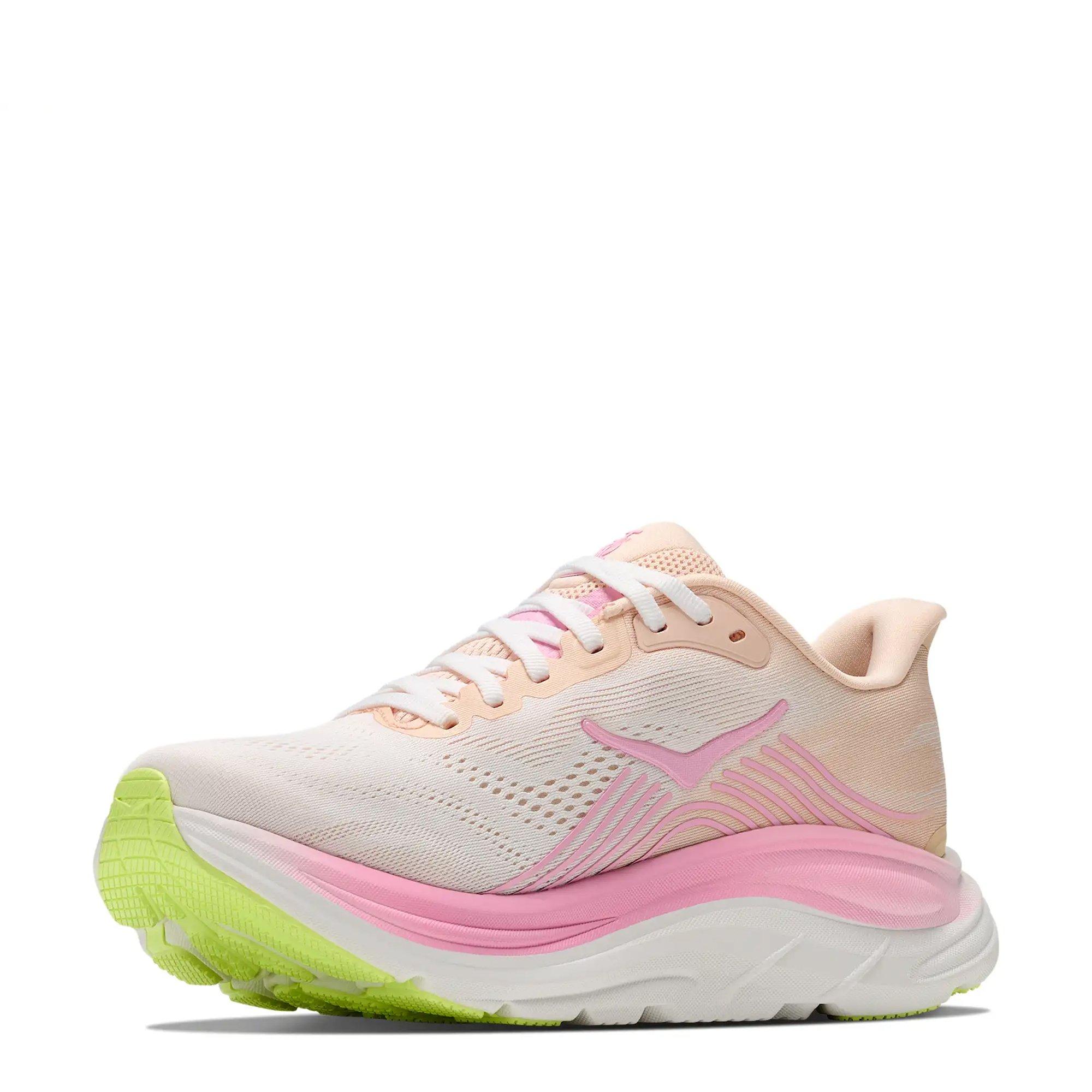 Orange / White - Hoka - Clifton 11 Womens Running Shoes - 4