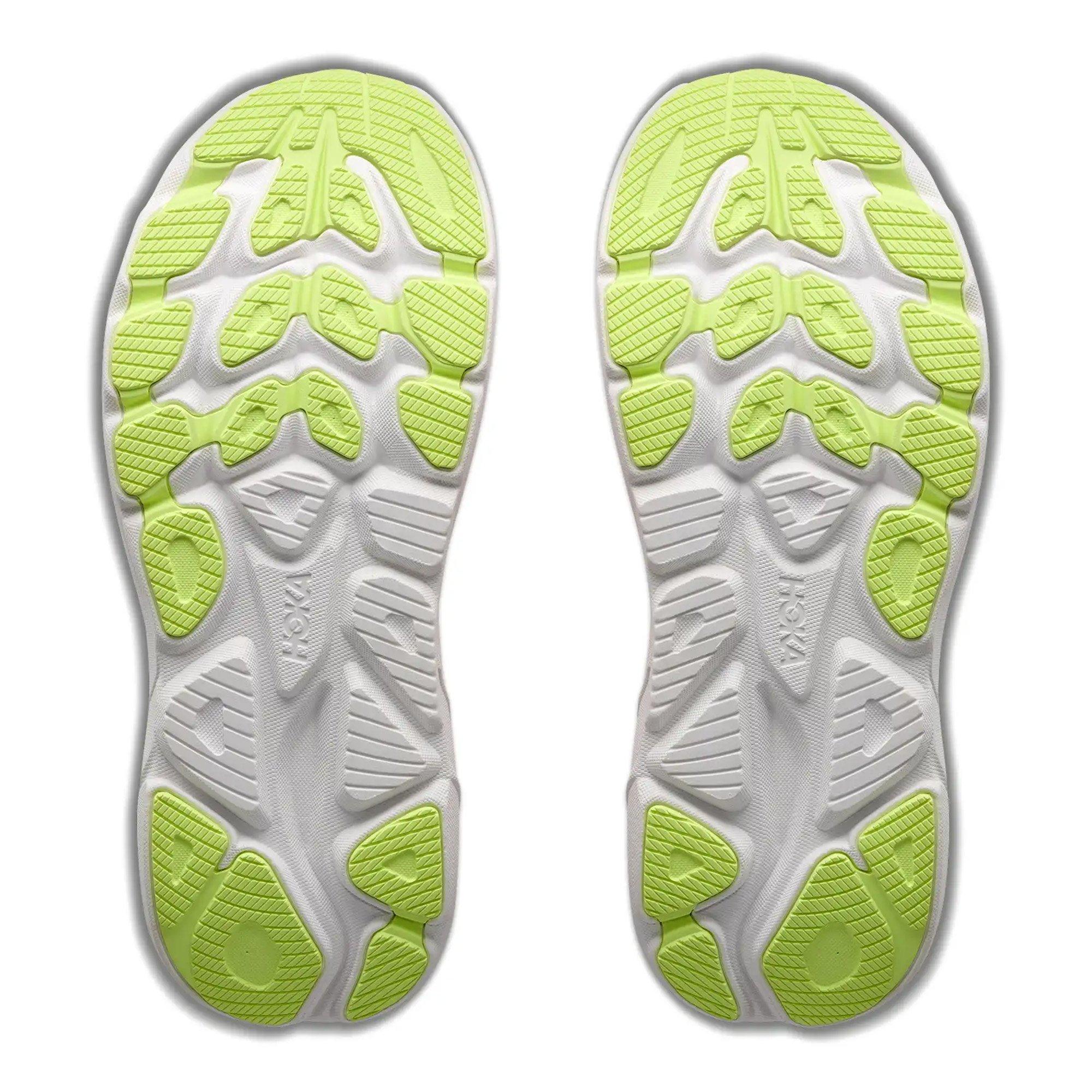 Orange / White - Hoka - Clifton 11 Womens Running Shoes - 8