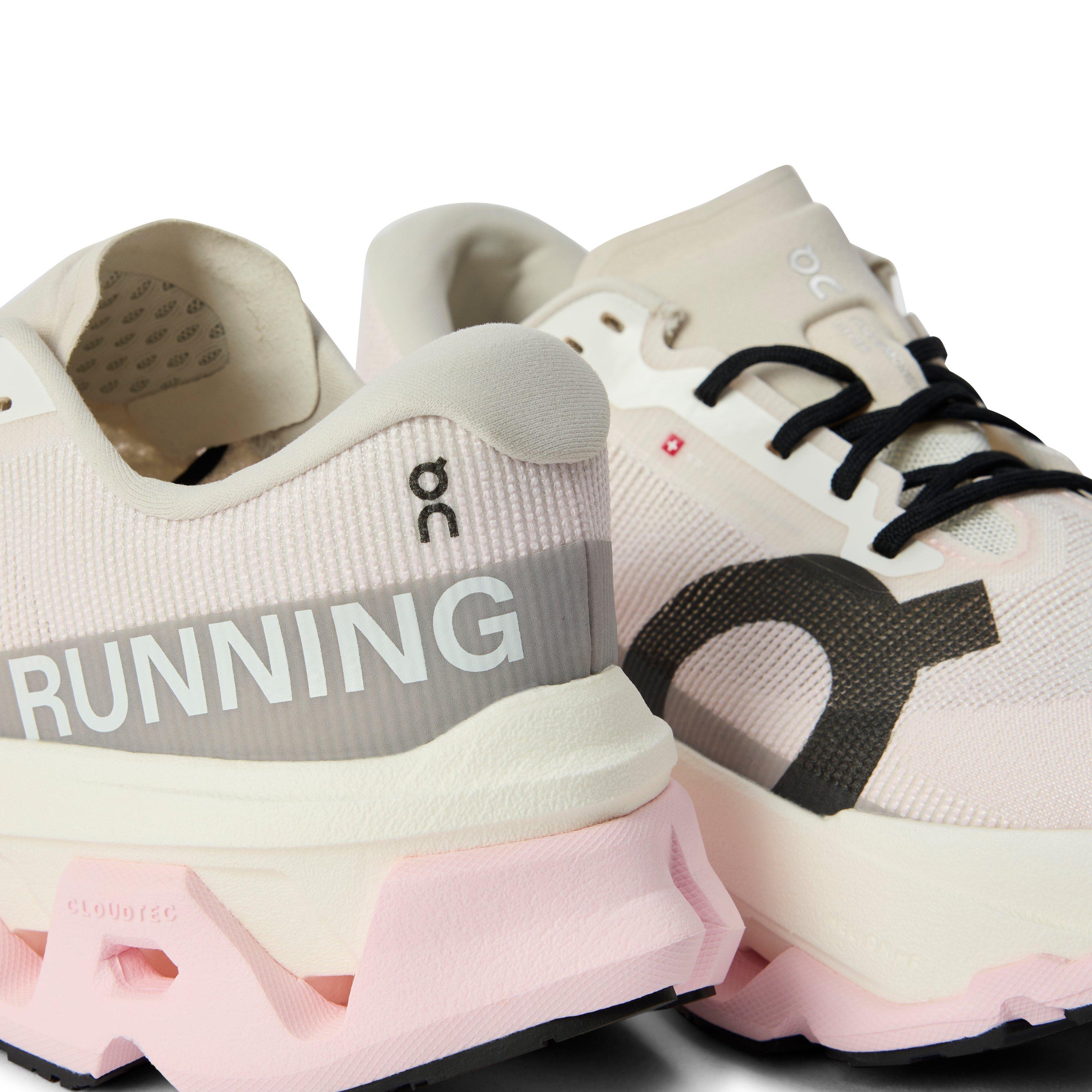 Ivory/Peony - On - Women's Cloudmonster 3 Hyper Road Running Shoes - 3
