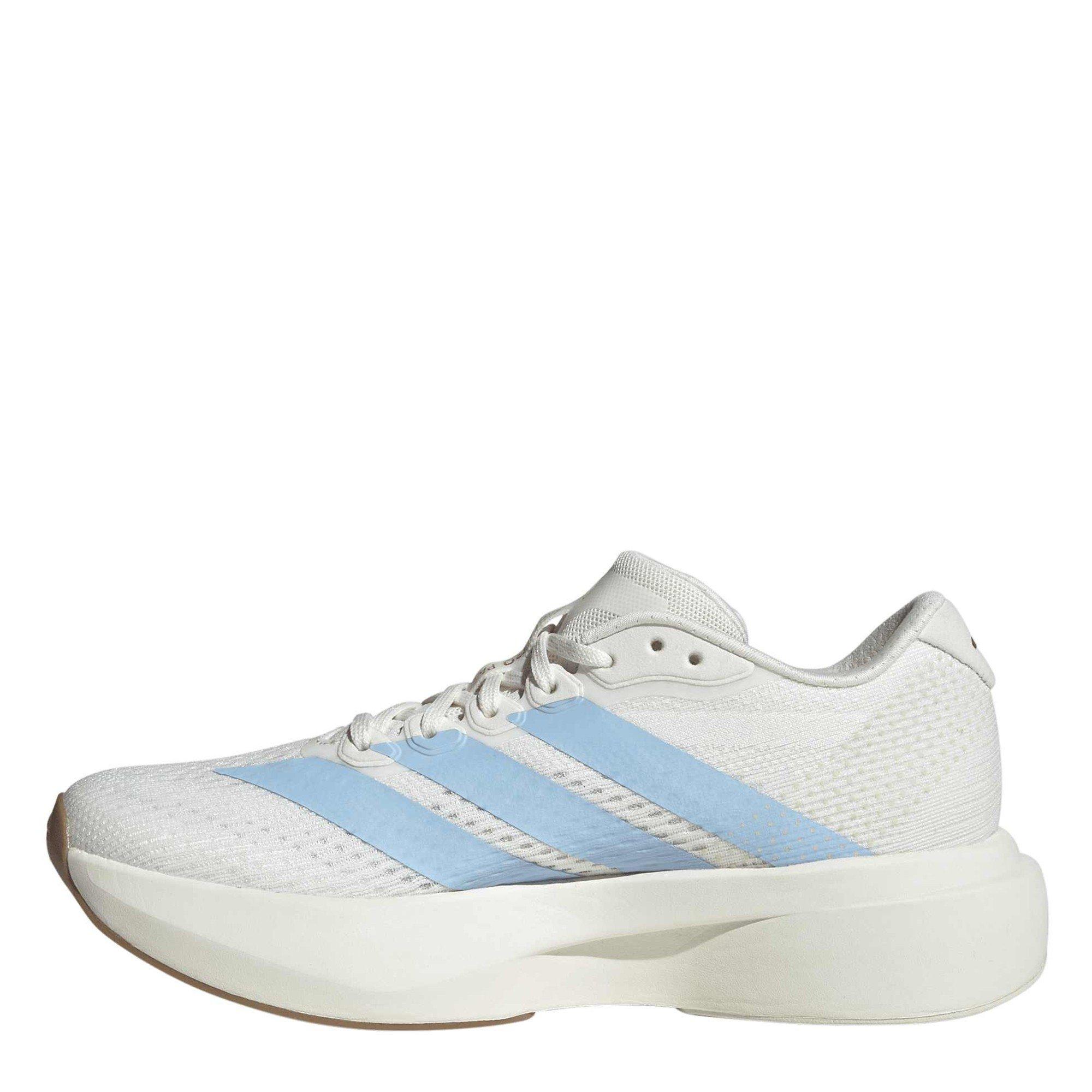 White/Sky/Ruby - adidas - Adizero Pacer Womens Running Shoes - 2