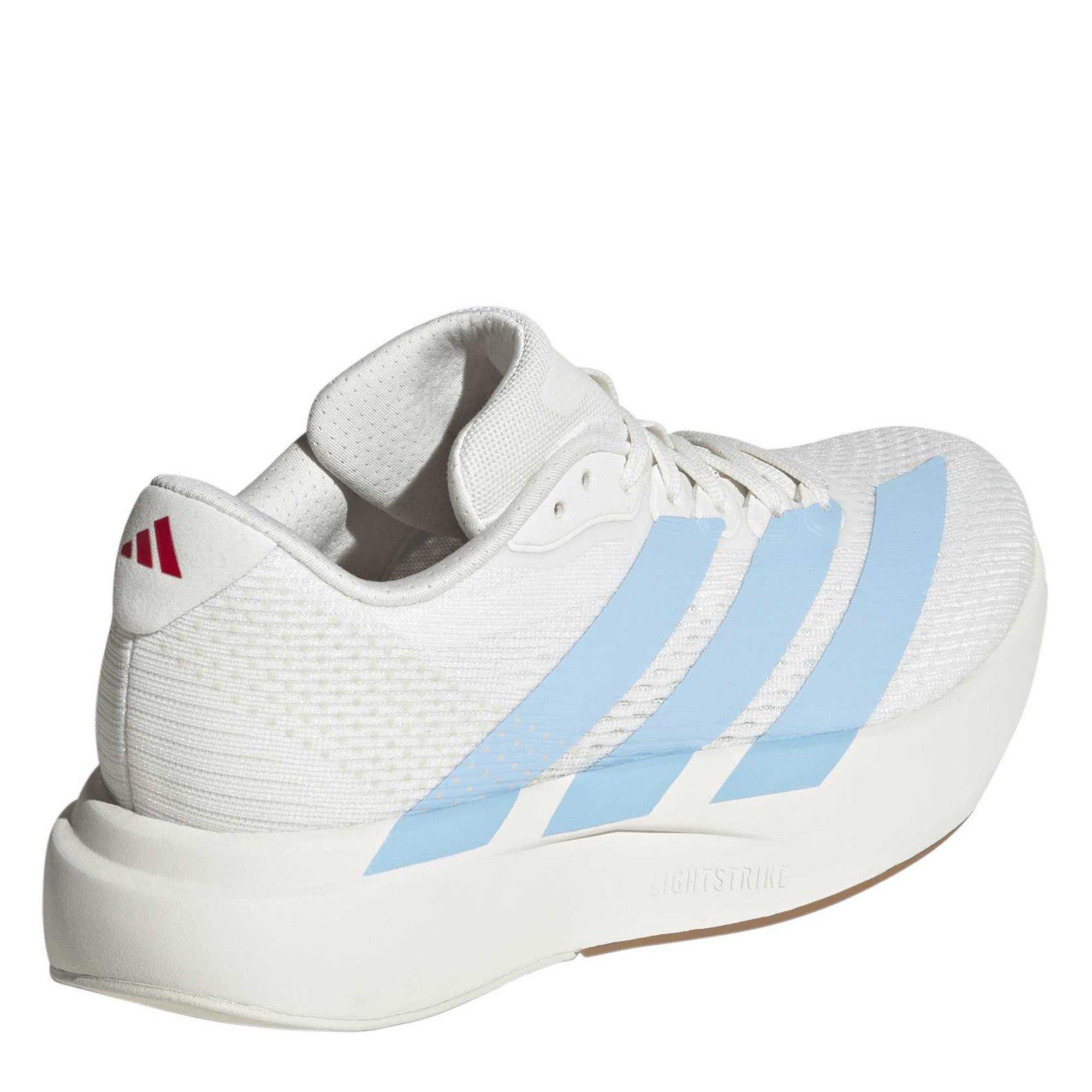 White/Sky/Ruby - adidas - Adizero Pacer Womens Running Shoes - 4