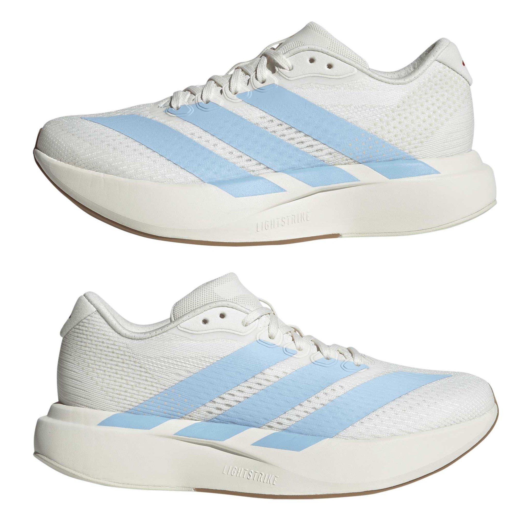White/Sky/Ruby - adidas - Adizero Pacer Womens Running Shoes - 9
