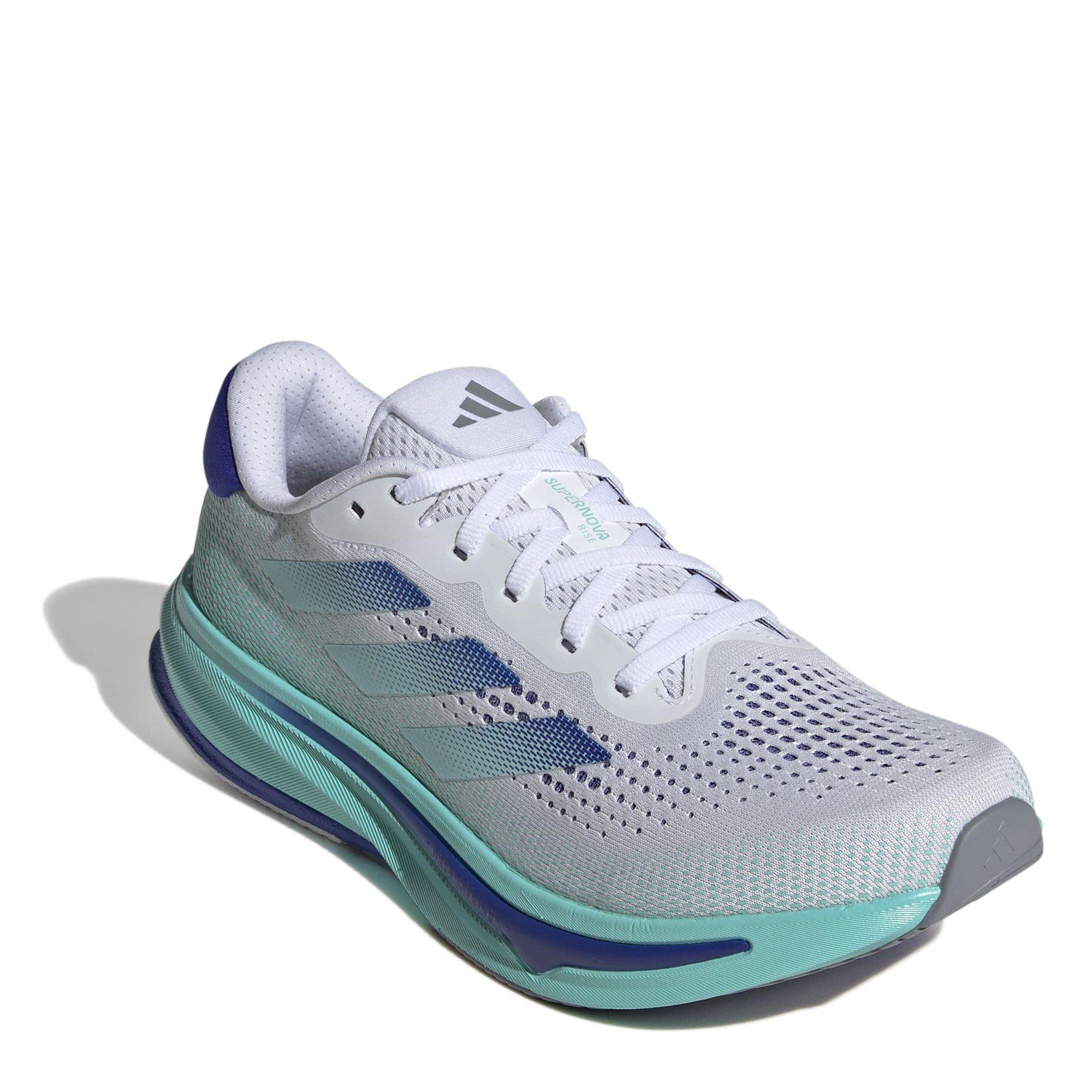 Wht/Blue/Aqua - adidas - Supernova Rise Mens Running Shoes - 3
